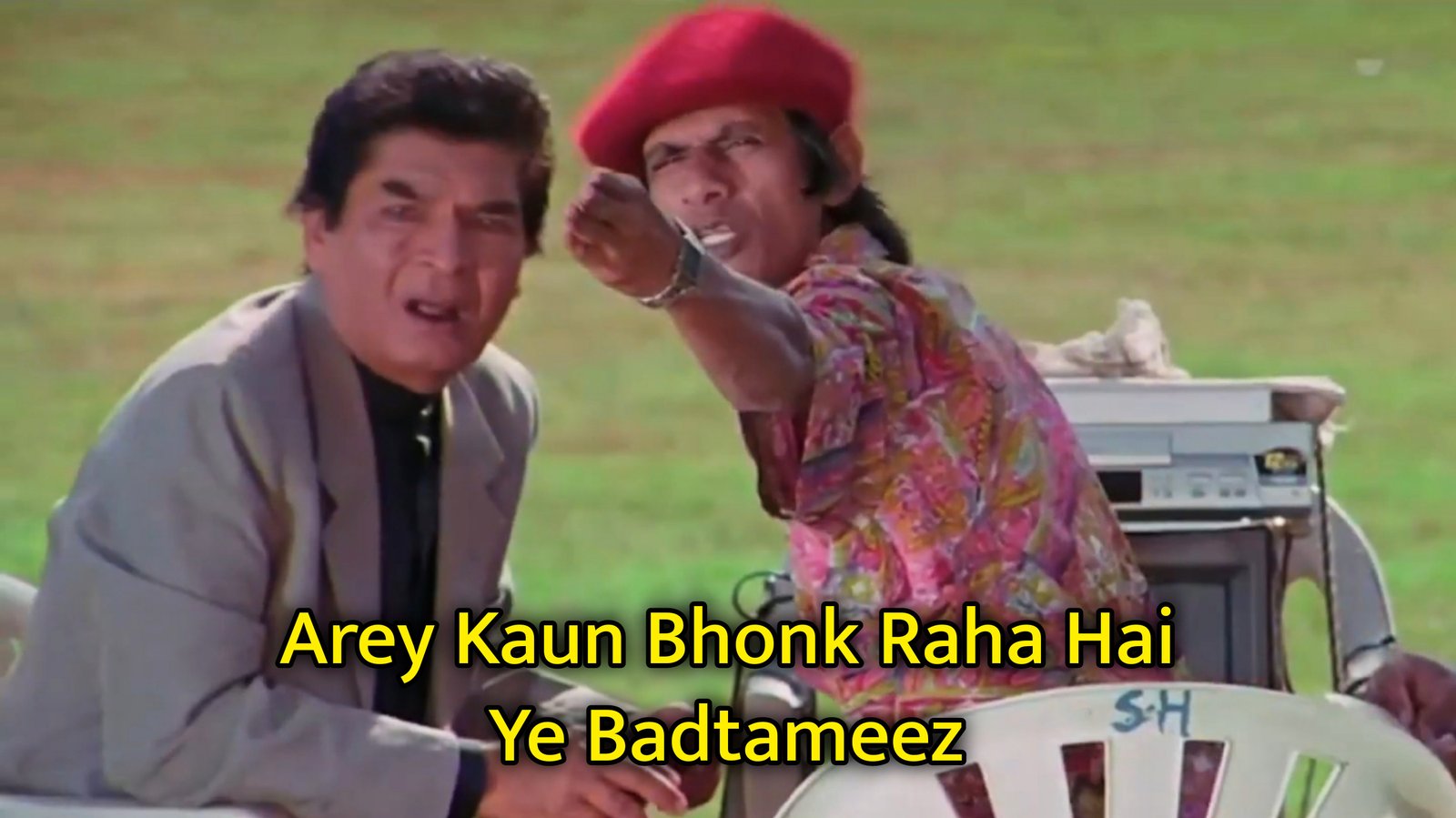 Arey Kaun Bhonk Raha Hai Ye Badtameez Meme Template.jpg