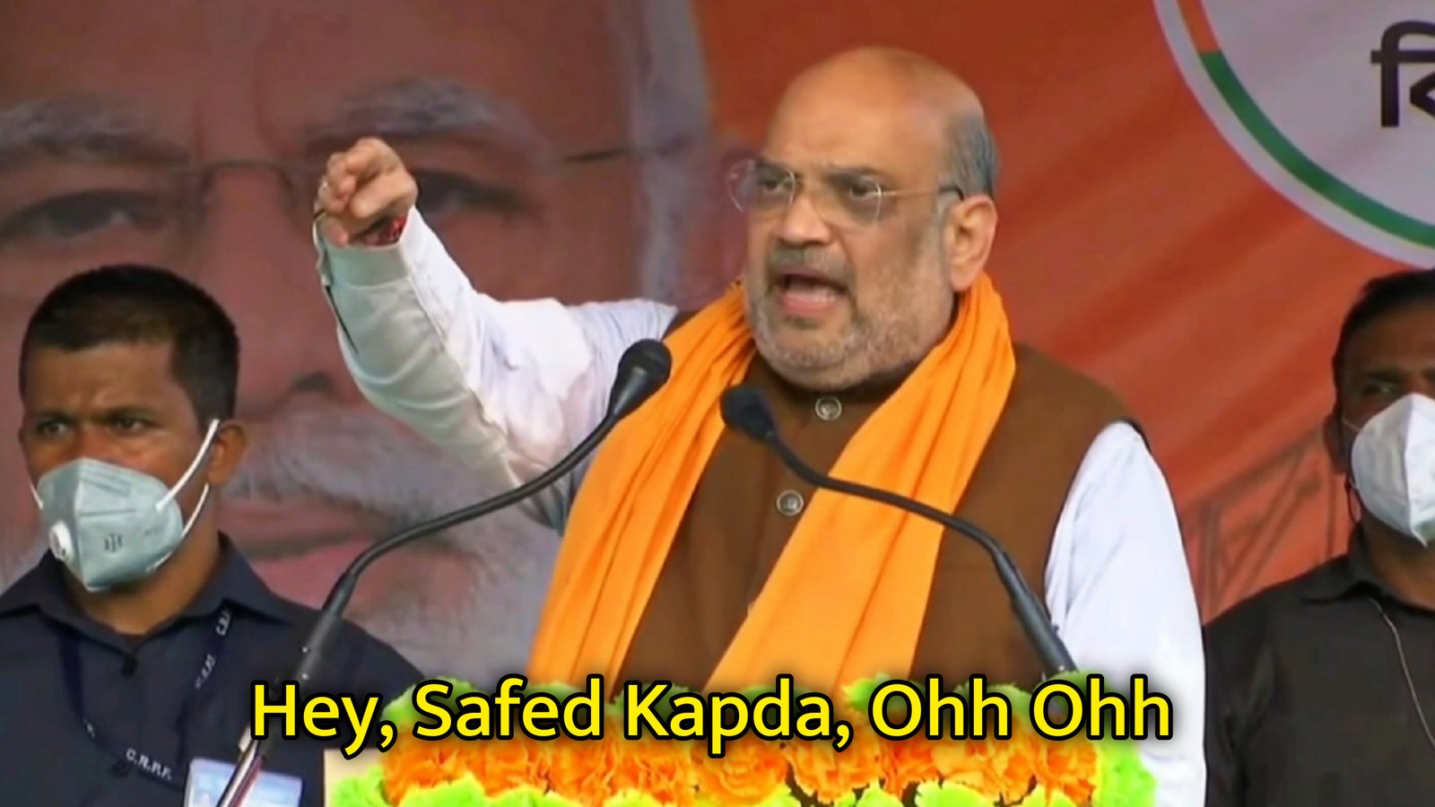 Hey, Safed Kapda, Ohh Ohh Amit Shah Meme Template.jpg