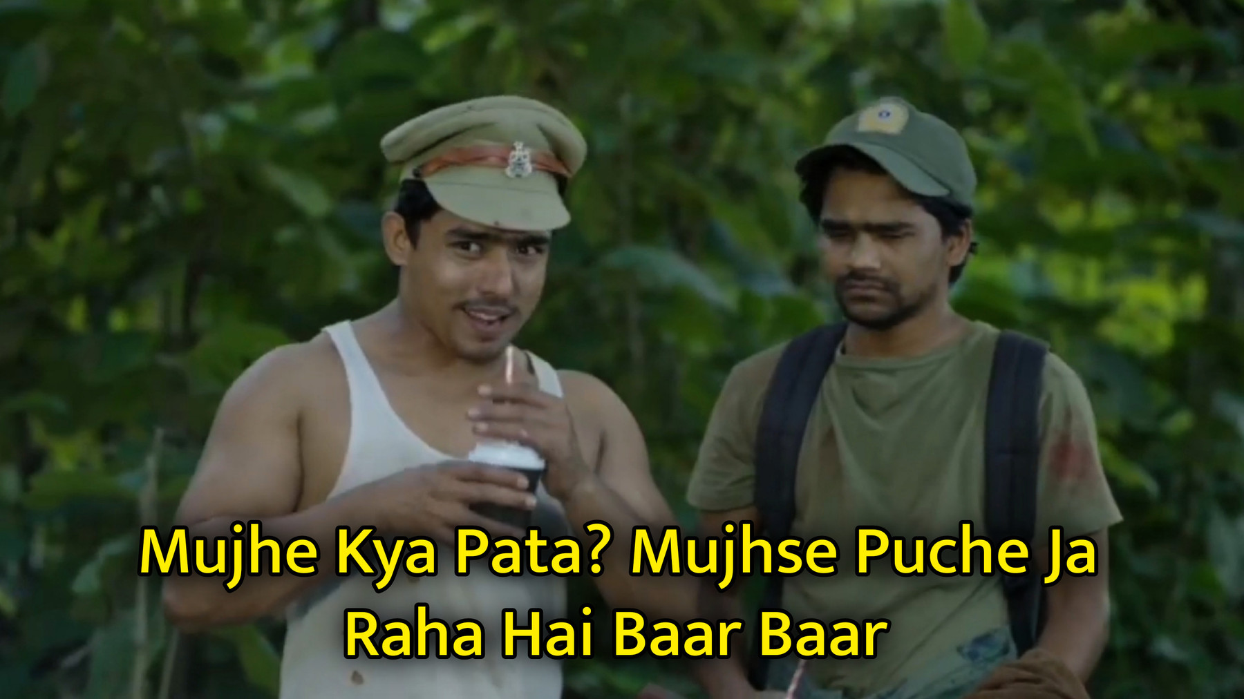 Mujhe Kya Pata? Mujhse Puche Ja Raha Hai Baar Baar Meme Template.jpg
