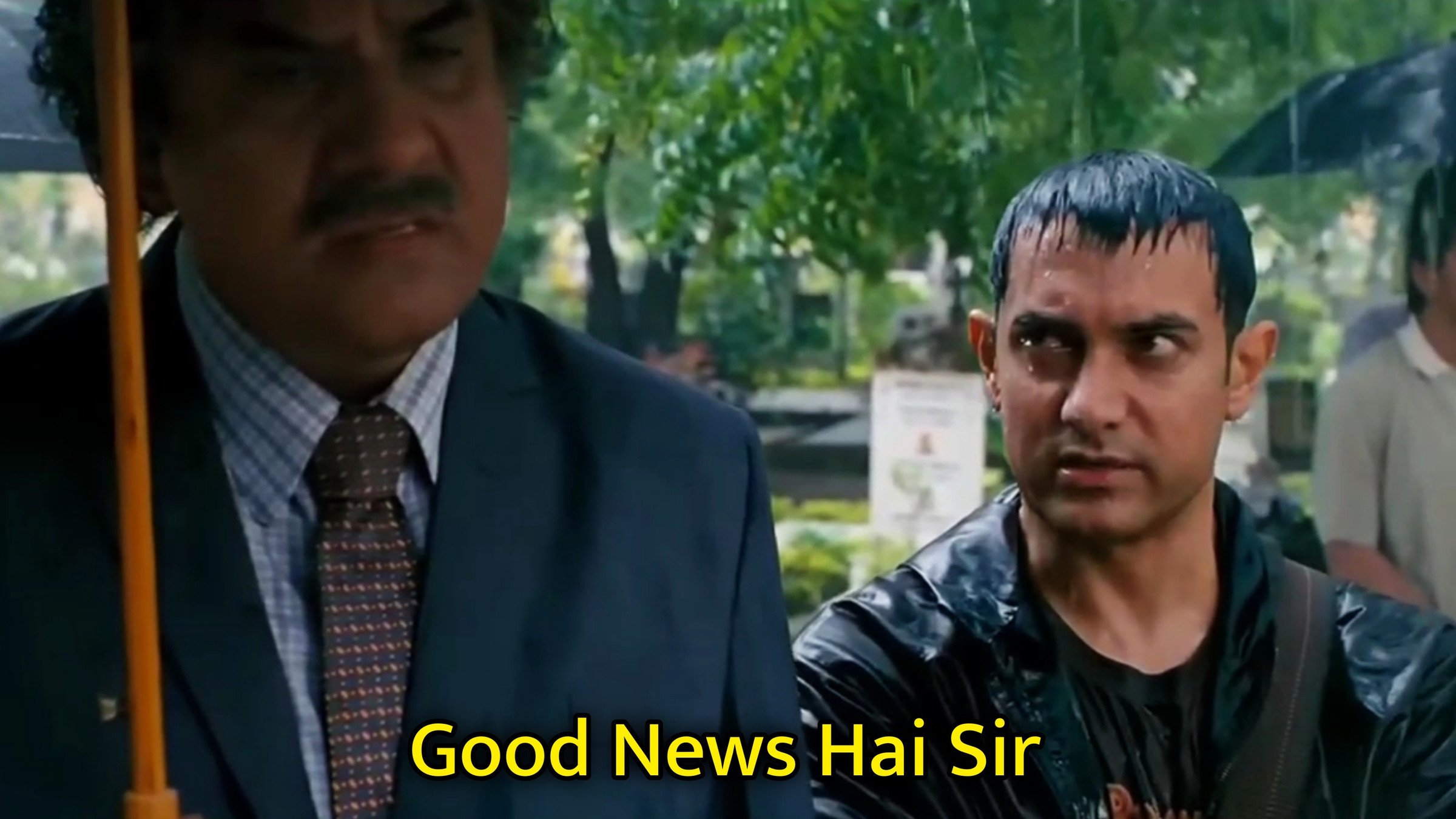 Good News Hai Sir Meme Template