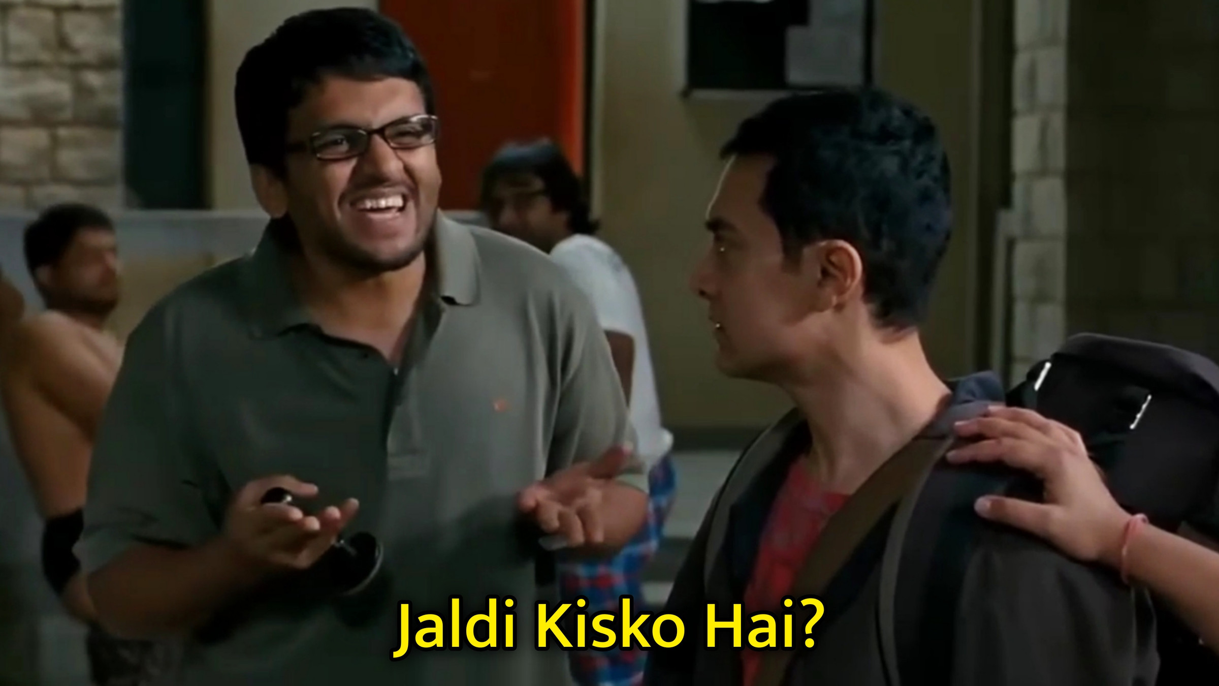Jaldi Kisko Hai? Meme Template