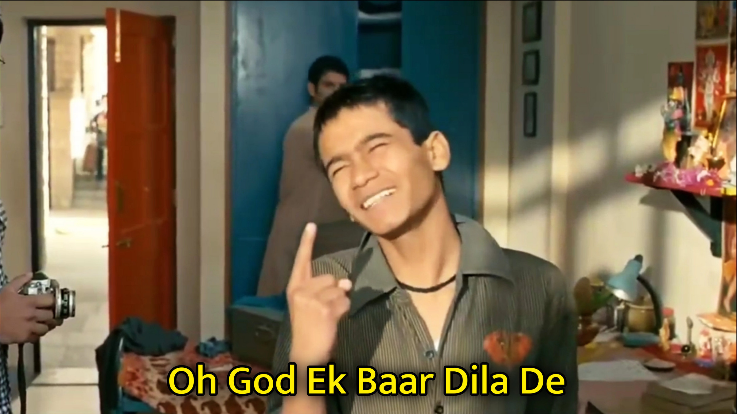 Oh God Ek Baar Dila De Meme Template