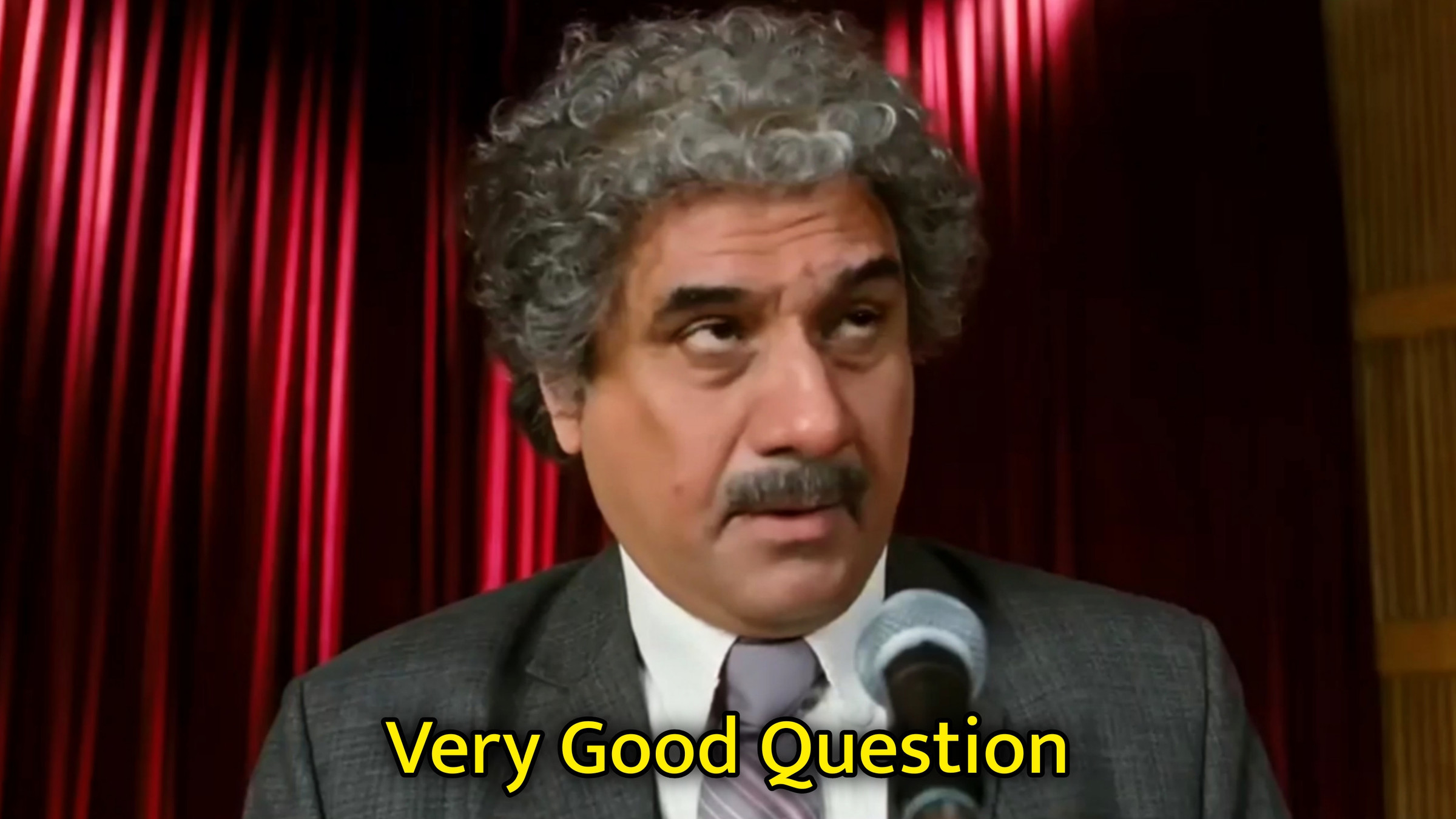 Very Good Question 3 Idiots Meme Template