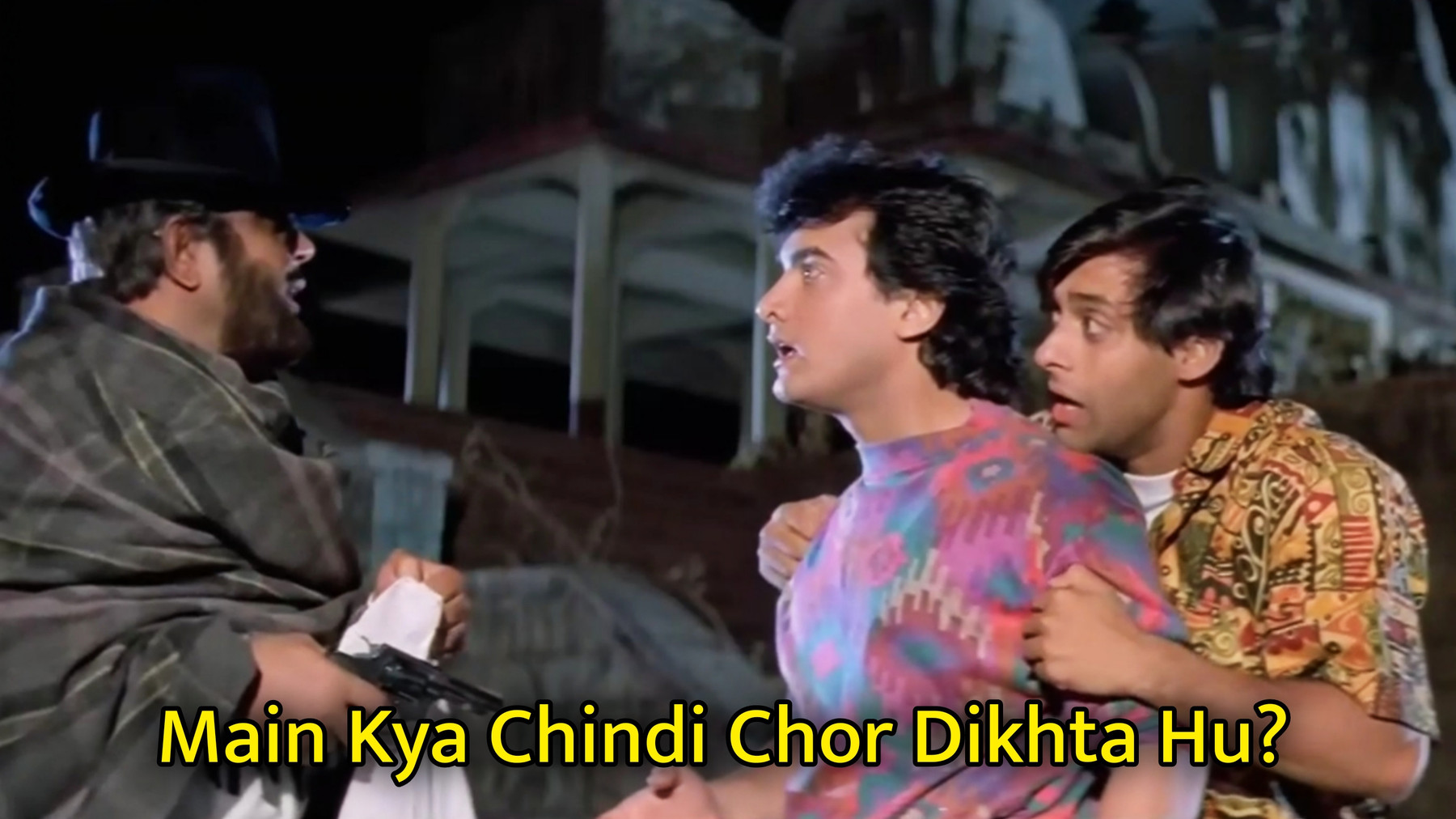 Main Kya Chindi Chor Dikhta Hu? Meme Template