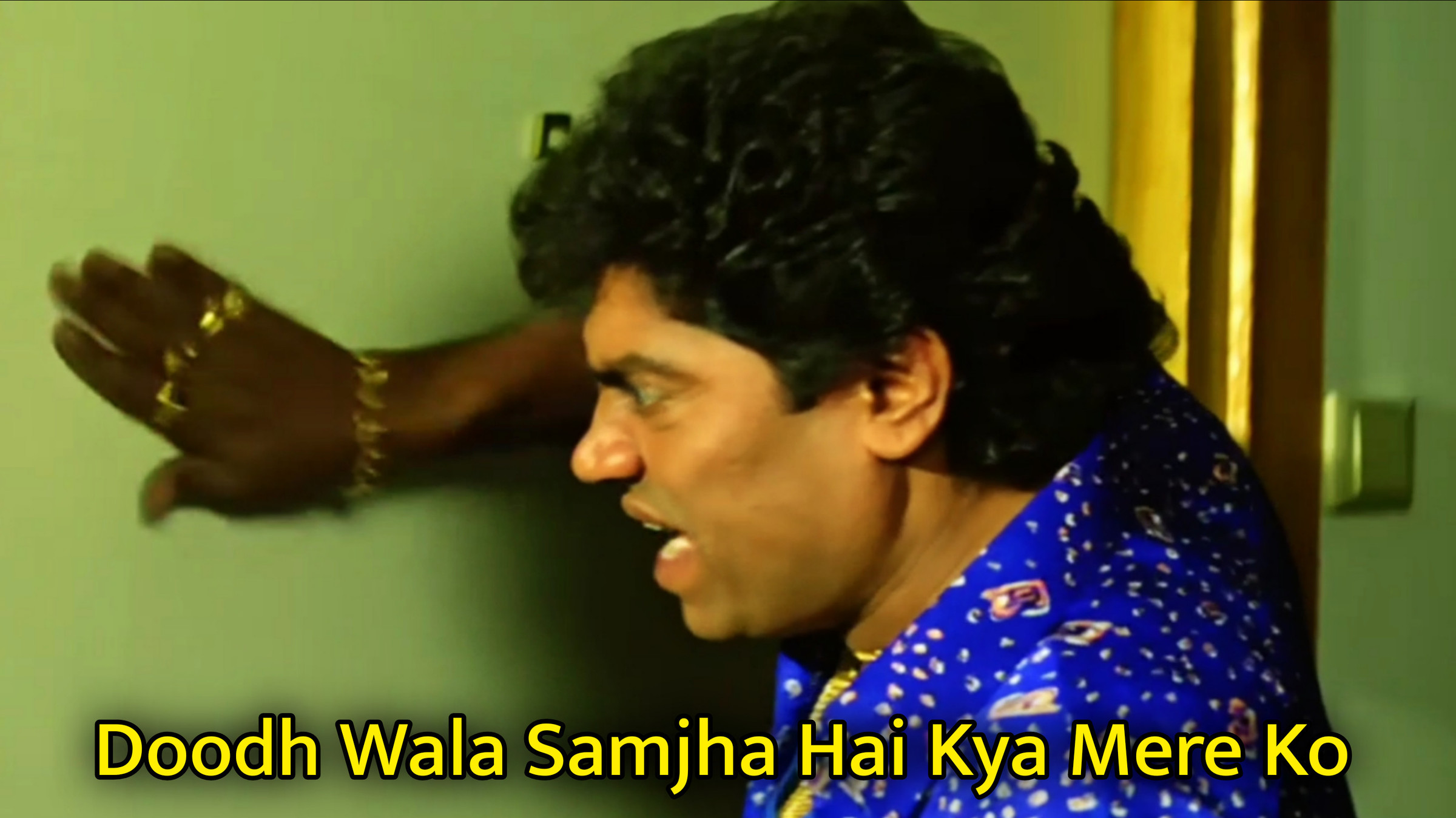 Doodh Wala Samjha Hai Kya Mere Ko Meme Template