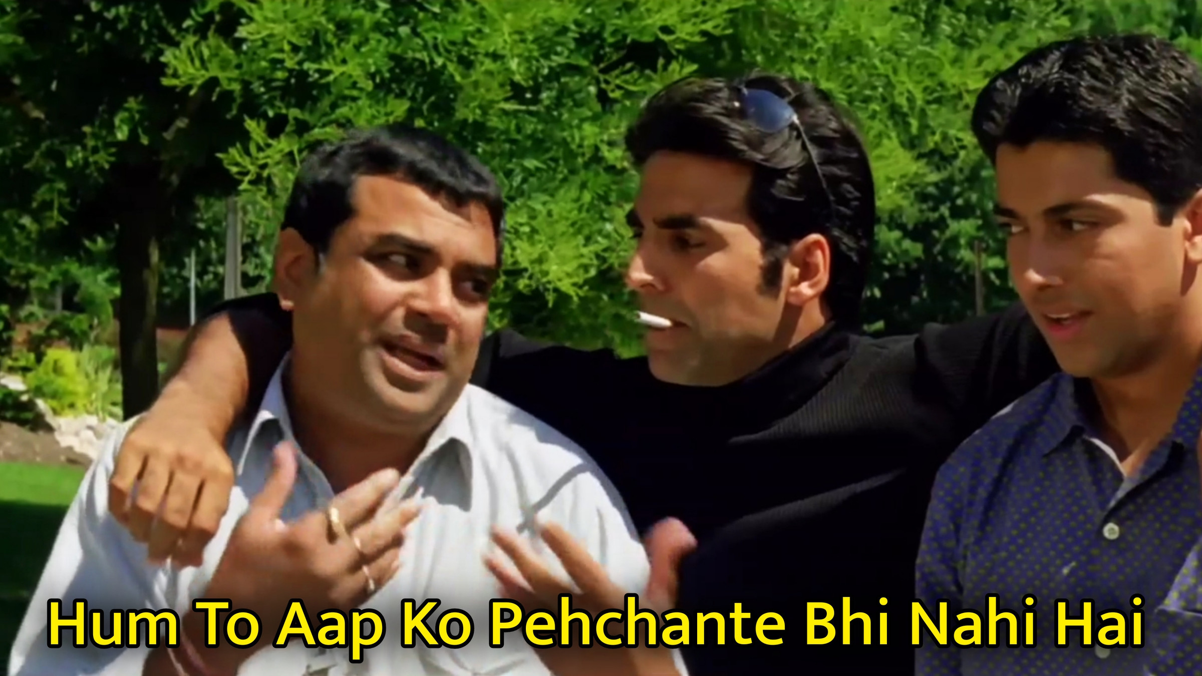 Hum To Aap Ko Pehchante Bhi Nahi Hai Meme Template