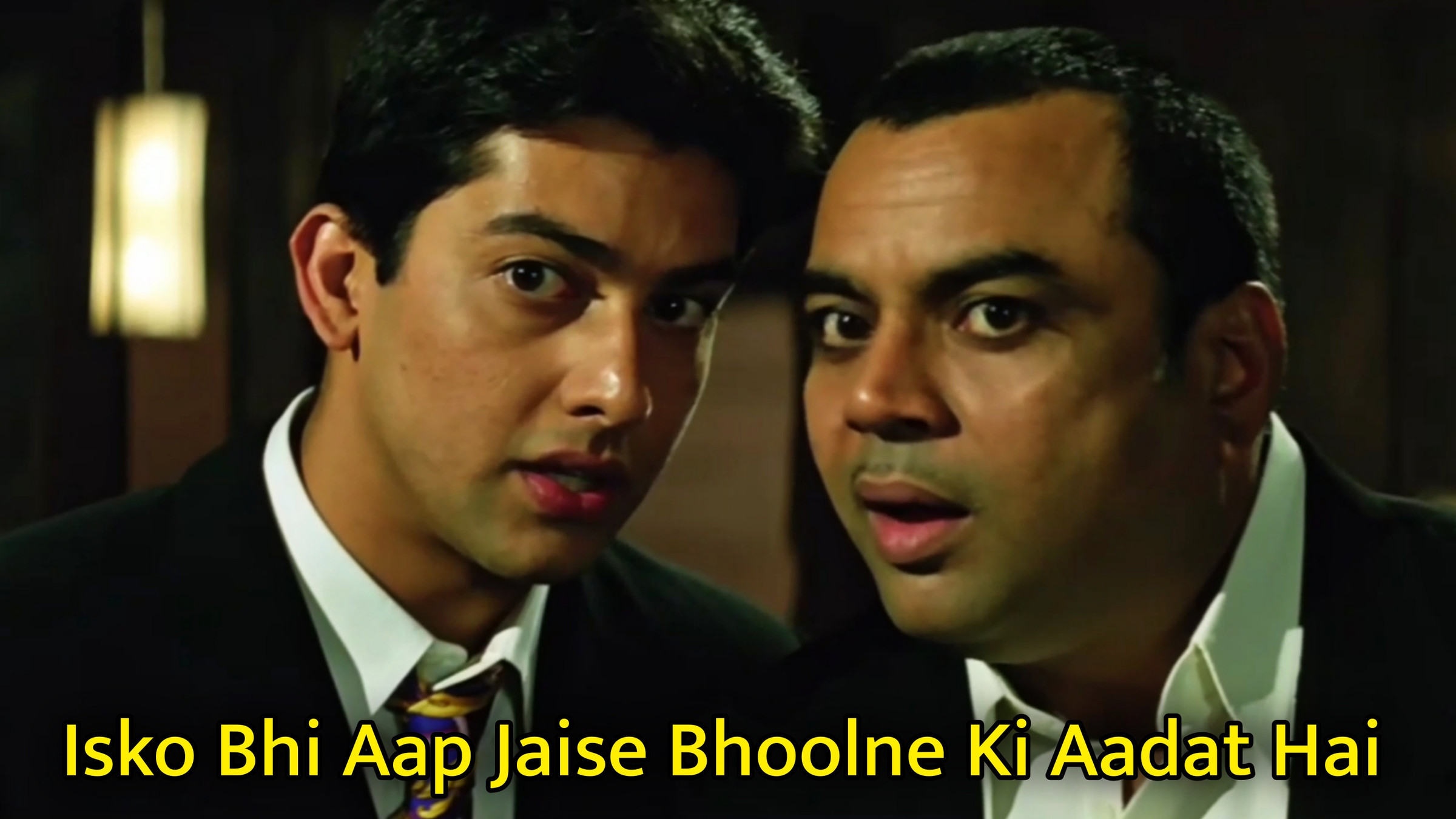 Isko Bhi Aap Jaise Bhoolne Ki Aadat Hai Meme Template
