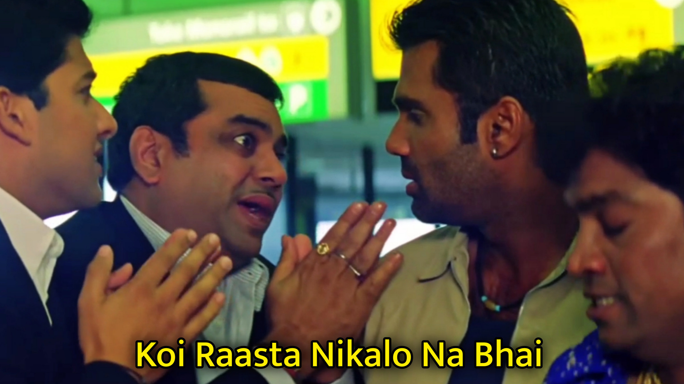 Koi Raasta Nikalo Na Bhai Meme Template