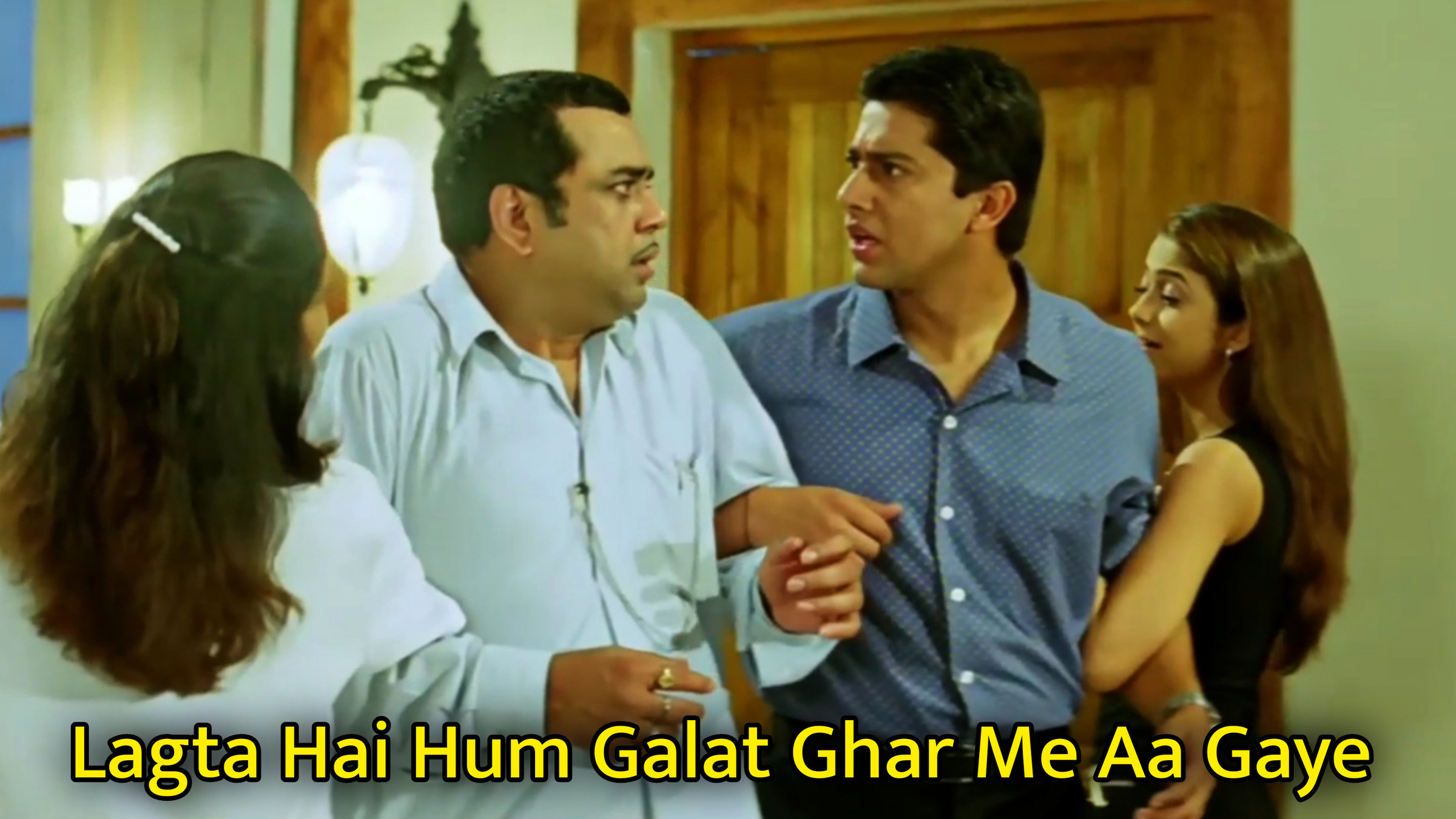 Lagta Hai Hum Galat Ghar Me Aa Gaye Meme Download & Generator
