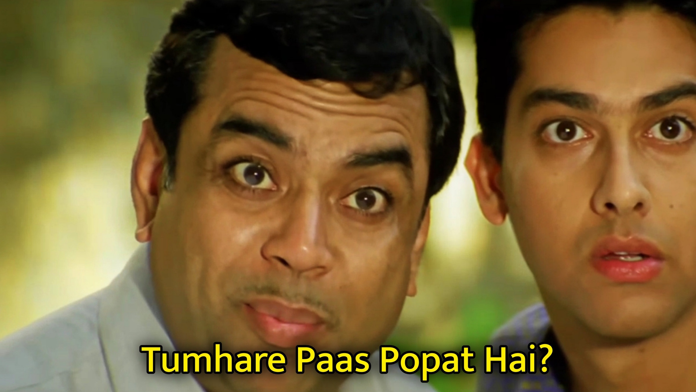 Tumhare Paas Popat Hai? Meme Template