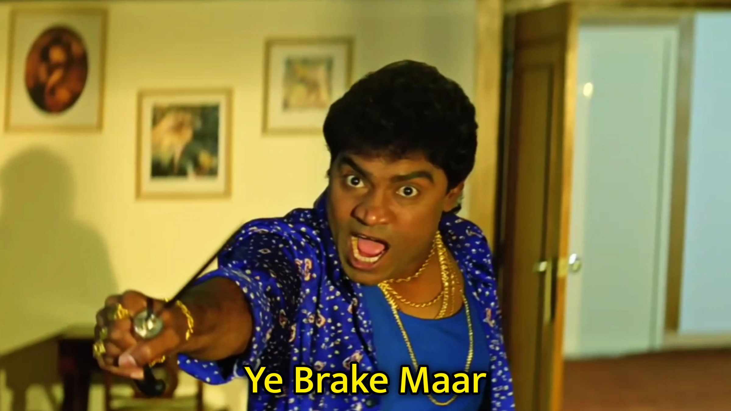 Ye Brake Maar Meme Template
