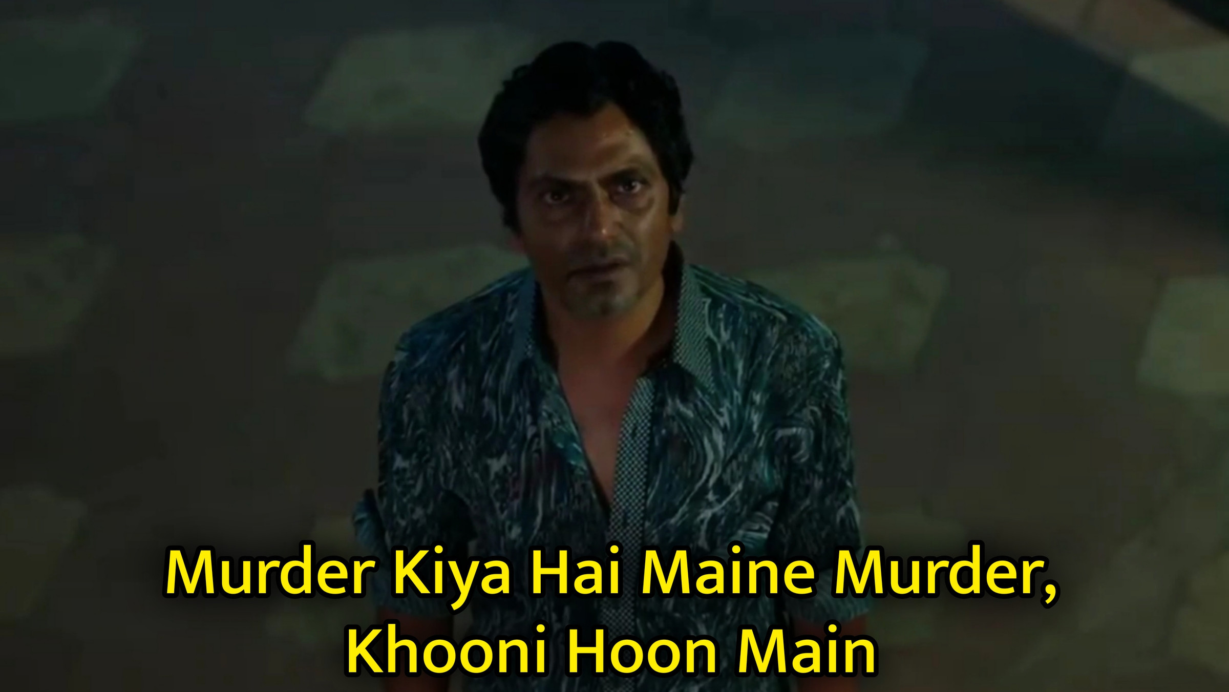 Murder Kiya Hai Maine Murder, Khooni Hoon Main Meme Template