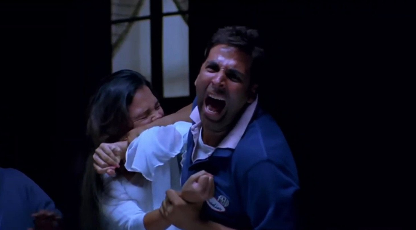 Akshay Kumar Shouting Bhagam Bhag Meme Template