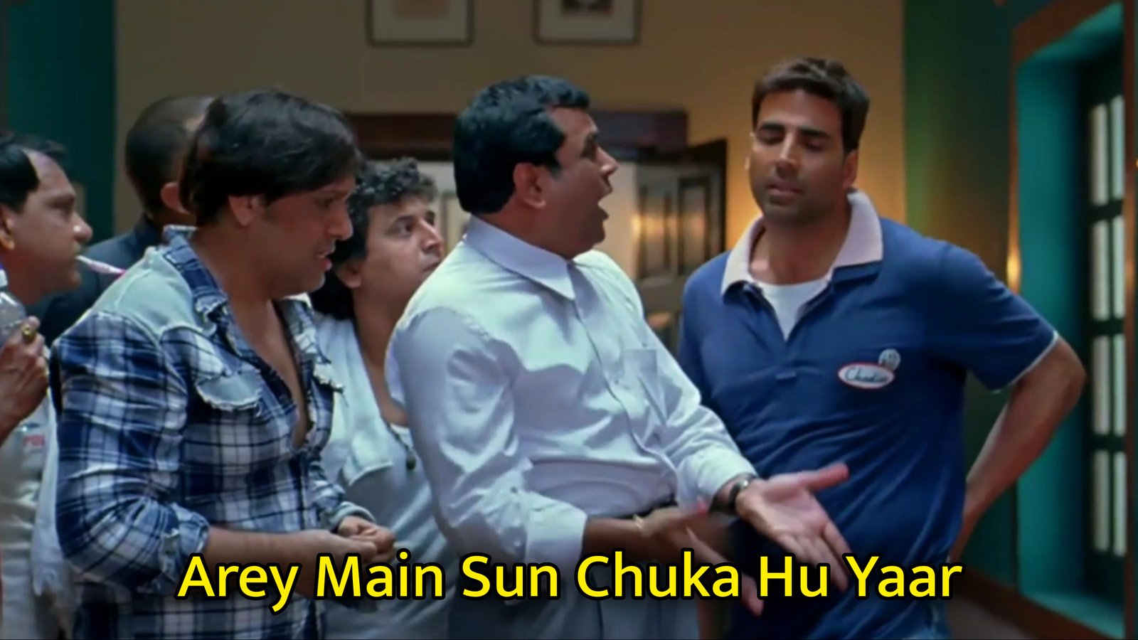 Arey Main Sun Chuka Hu Yaar Meme Template