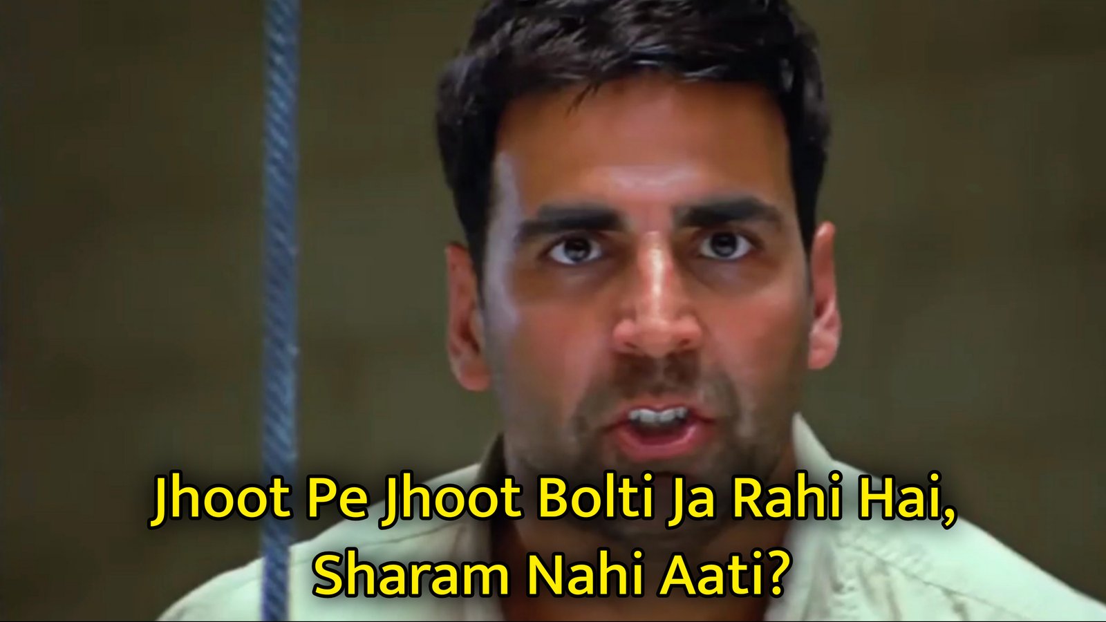 Jhoot Pe Jhoot Bolti Ja Rahi Hai Meme Template