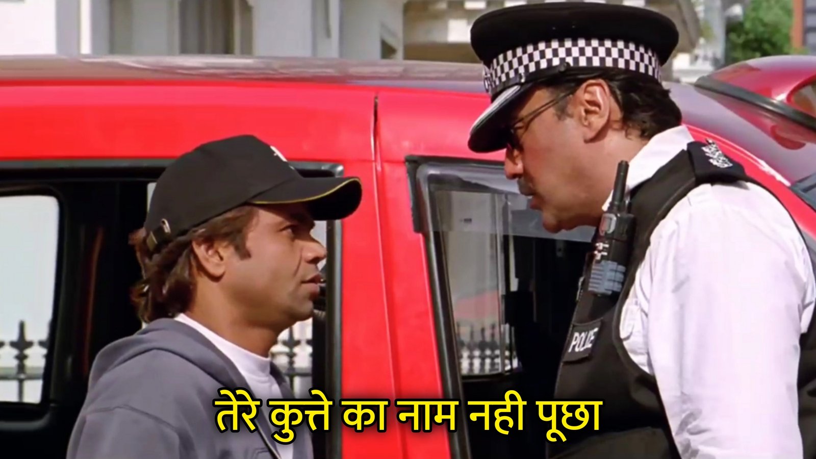 Tere Kutte Ka Naam Nahi Puchha Hindi Template & Meme Generator