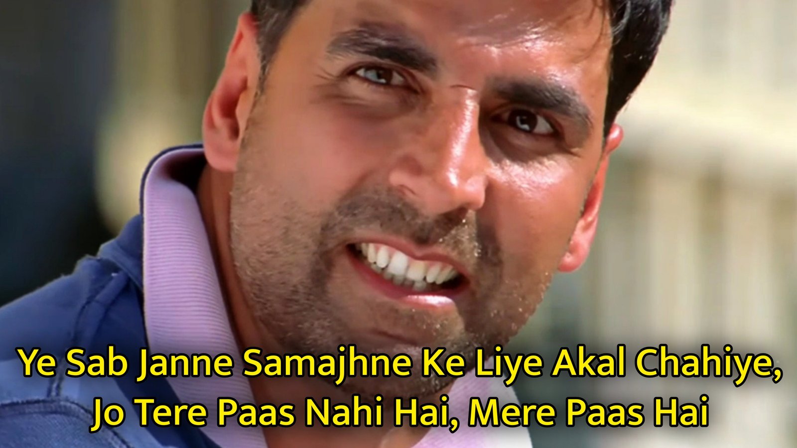 Ye Sab Janne Samajhne Ke Liye Akal Chahiye Meme Template