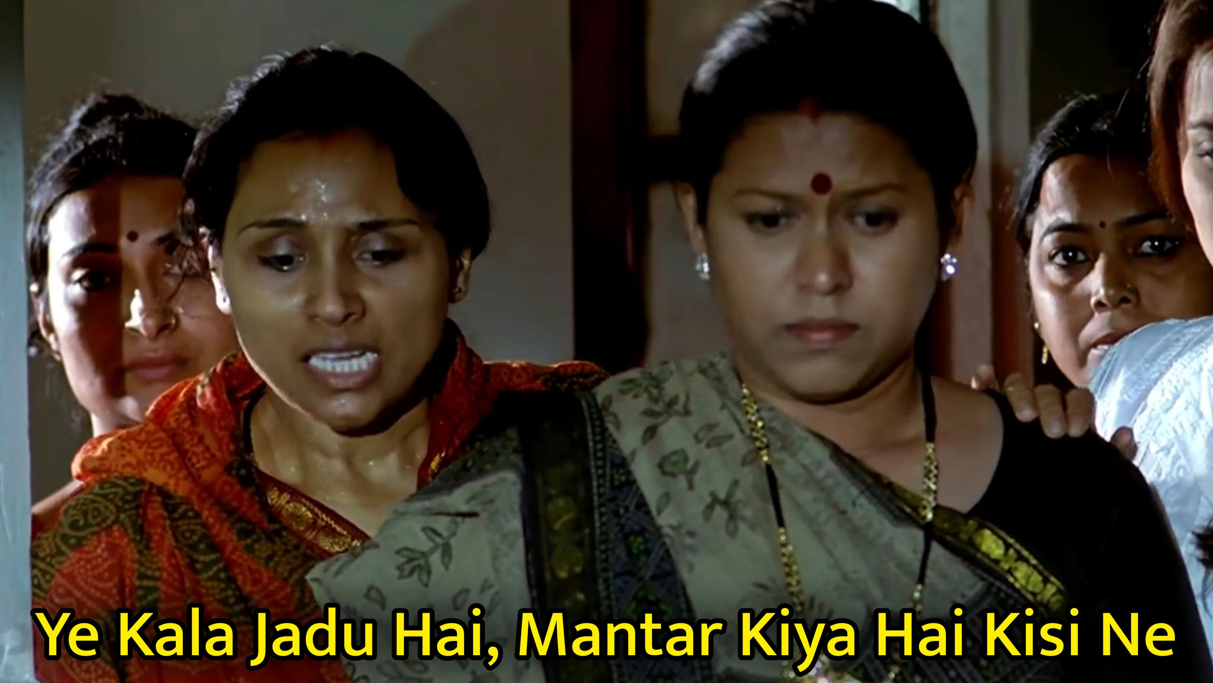 Ye Kala Jadu Hai, Mantar Kiya Hai Kisi Ne Meme Template