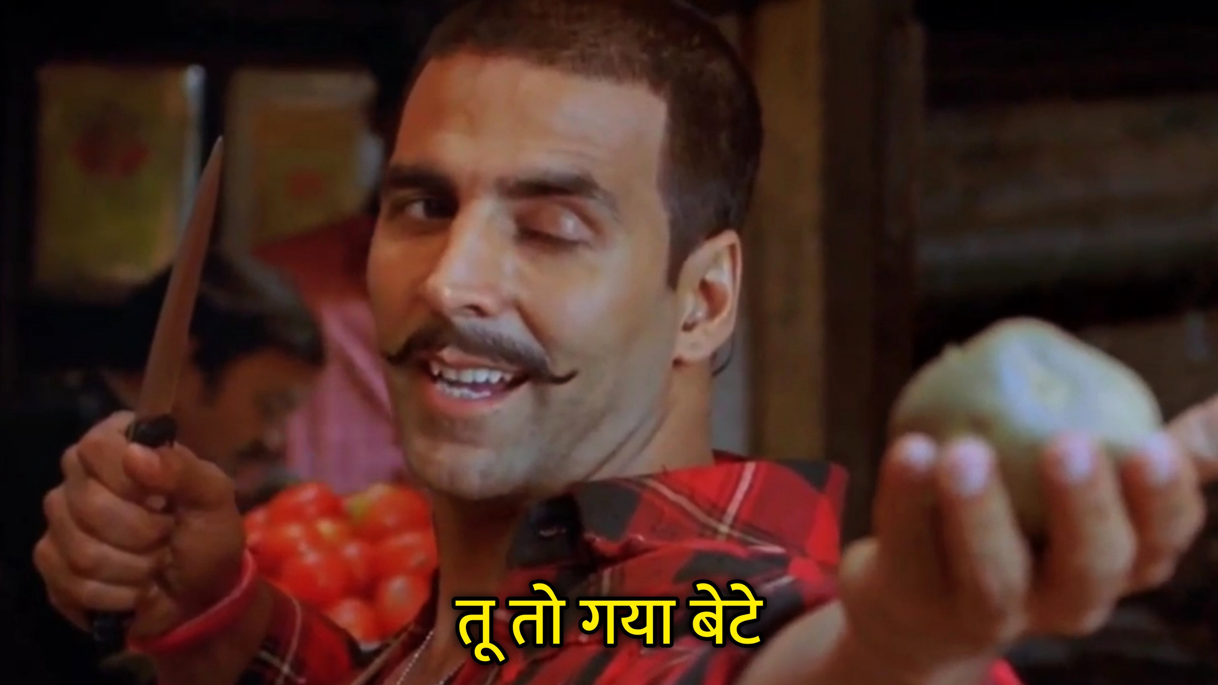 Tu To Gaya Bete Akshay Kumar Hindi Template & Meme Generator