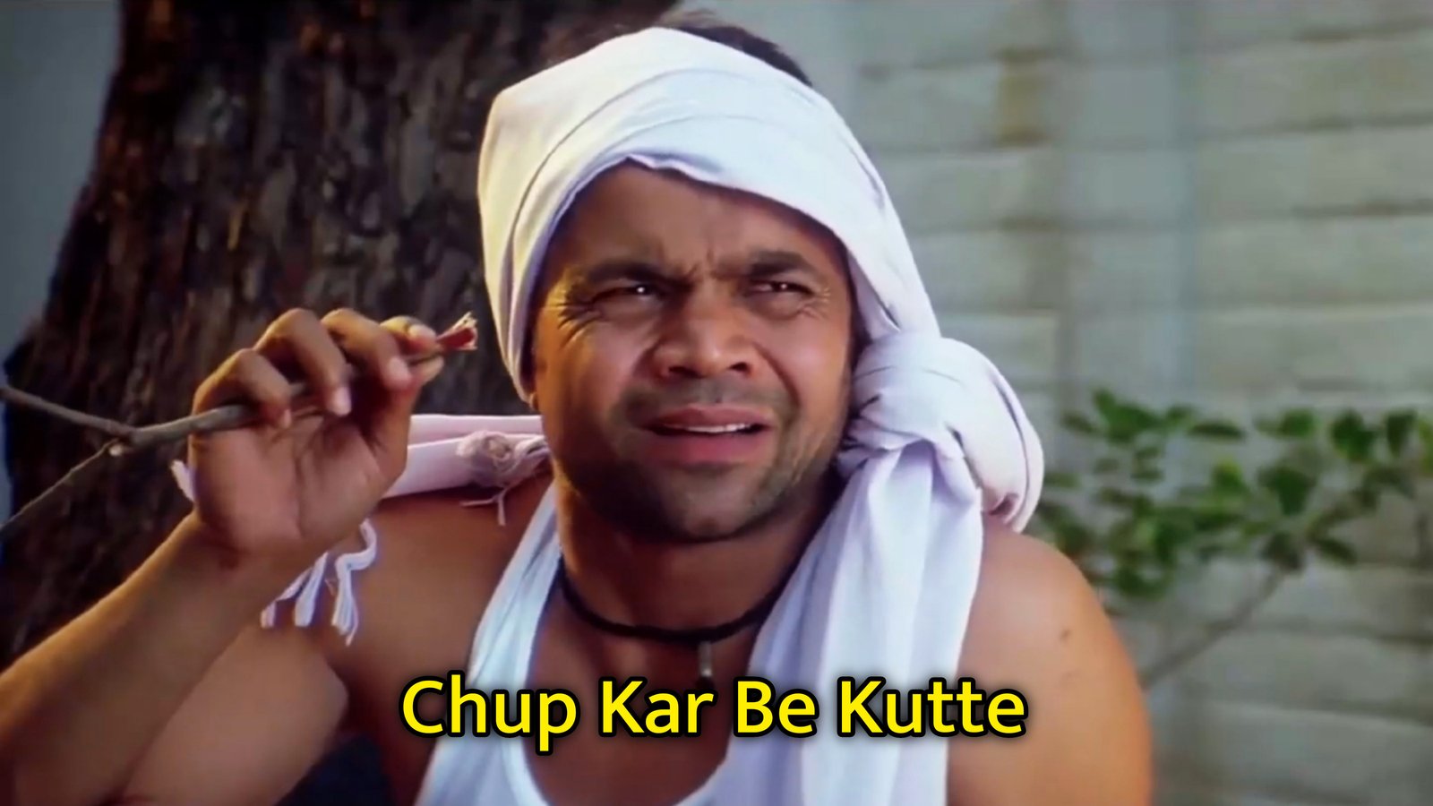 Chup Kar Be Kutte Meme Template