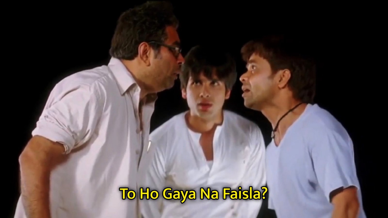 To Ho Gaya Na Faisla Meme Template