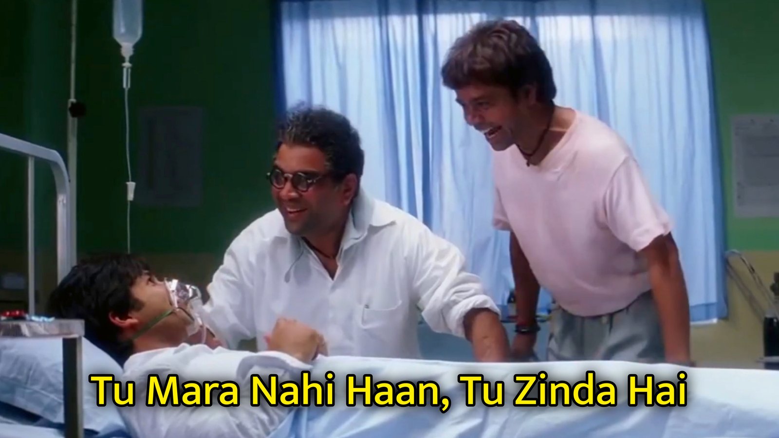 Tu Mara Nahi Haan, Tu Zinda Hai Meme Template