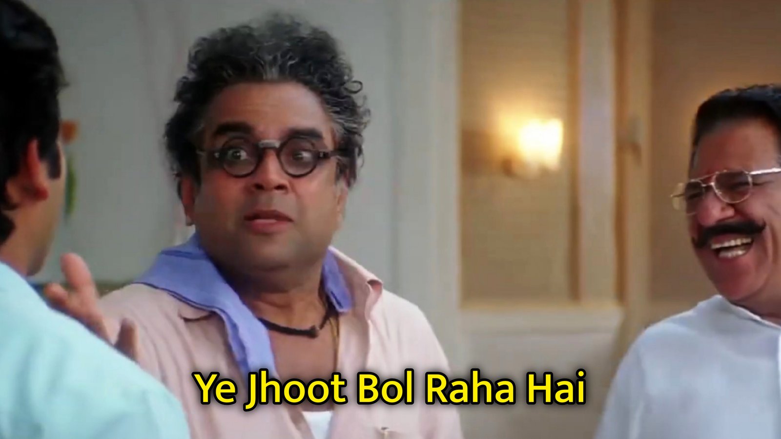 Ye Jhoot Bol Raha Hai Meme Template