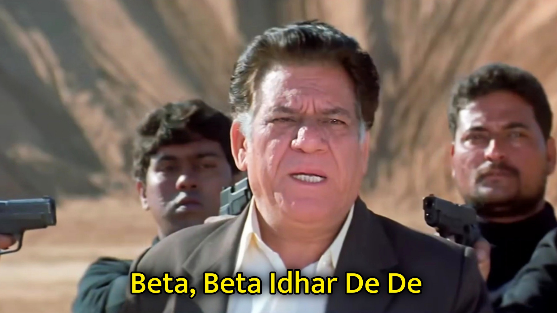 Beta, Beta Idhar De De Meme Template