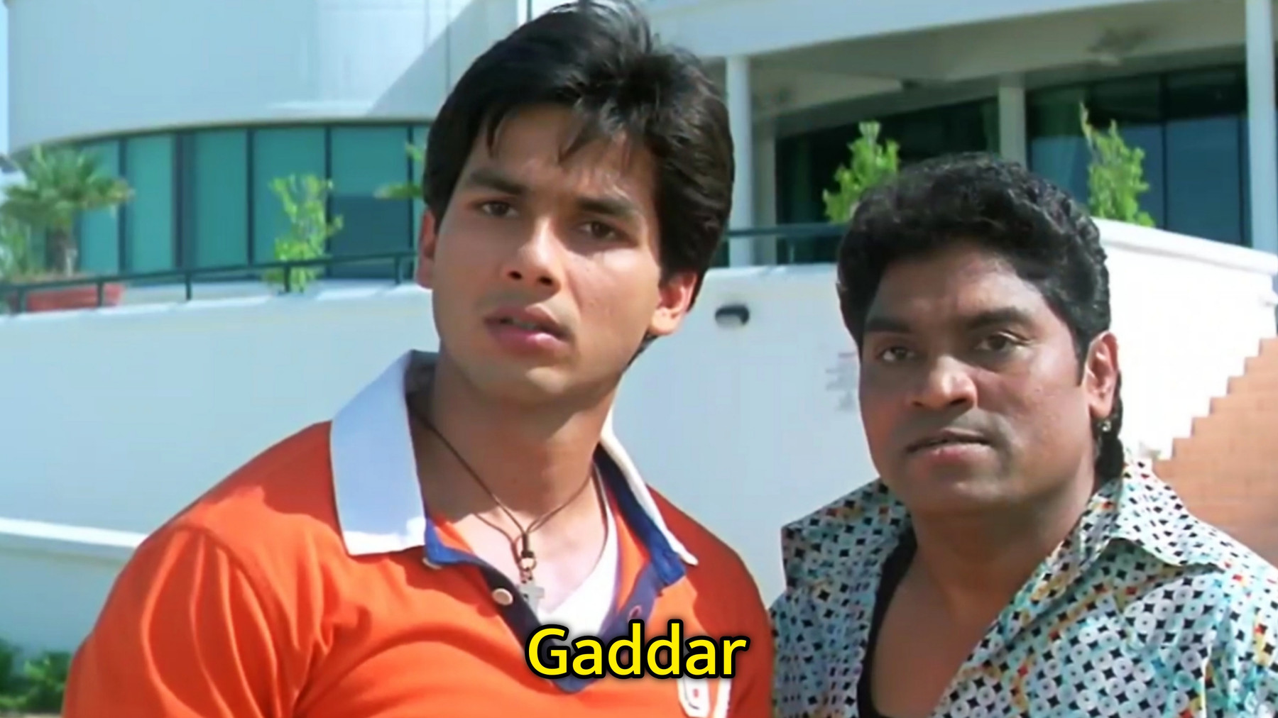 Gaddar Meme Template