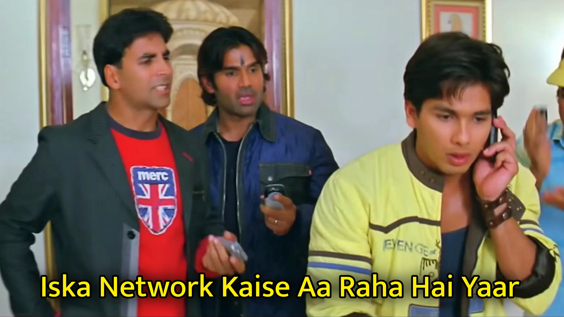 Iska Network Kaise Aa Raha Hai Yaar Meme Template