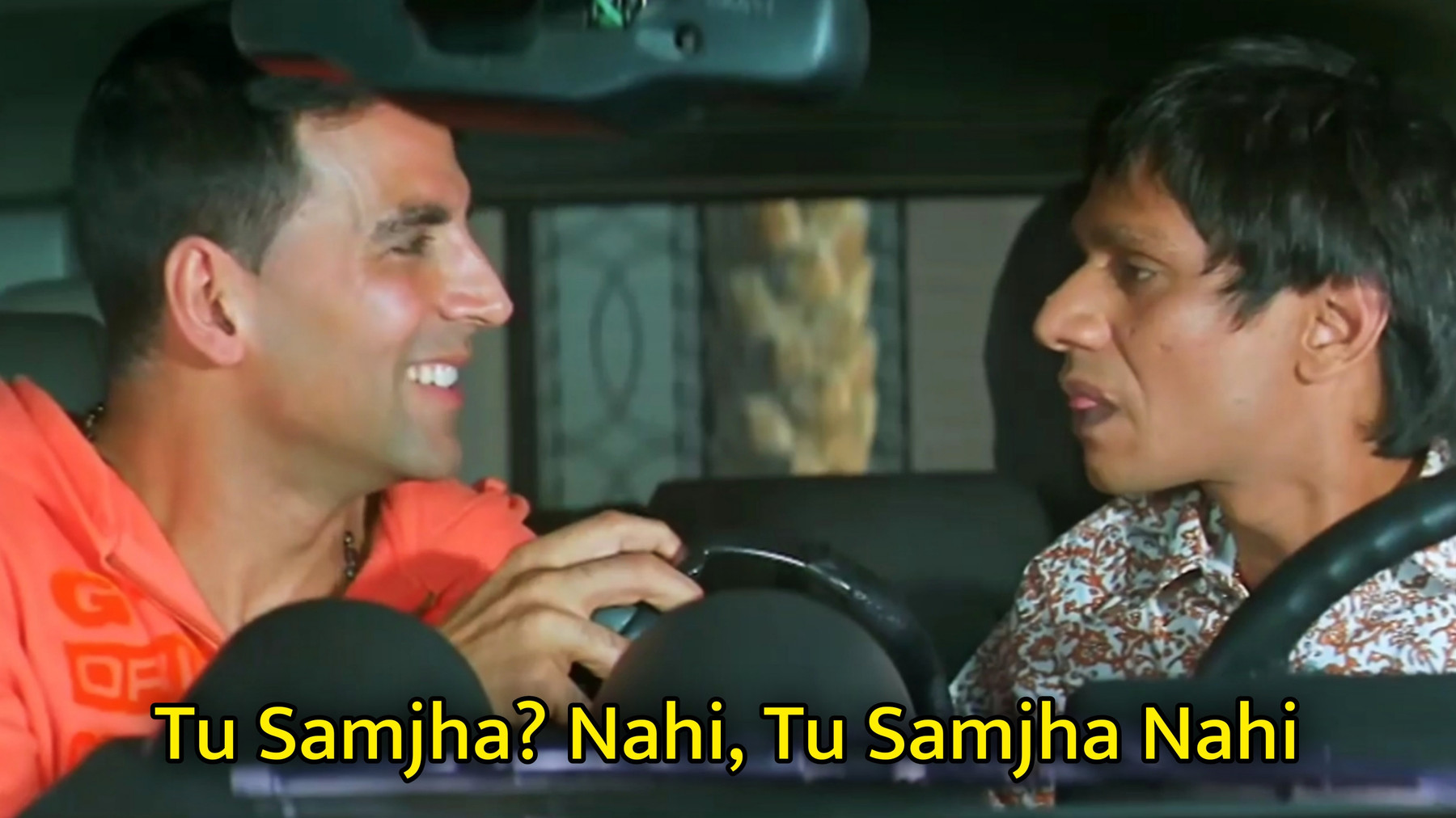 Tu Samjha? Nahi, Tu Samjha Nahi Meme Template