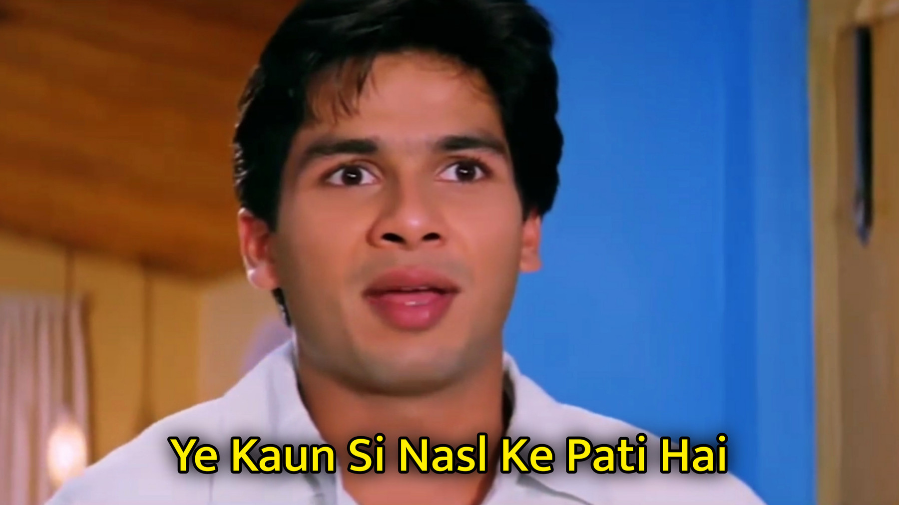 Ye Kaun Si Nasl Ke Pati Hai Meme Template