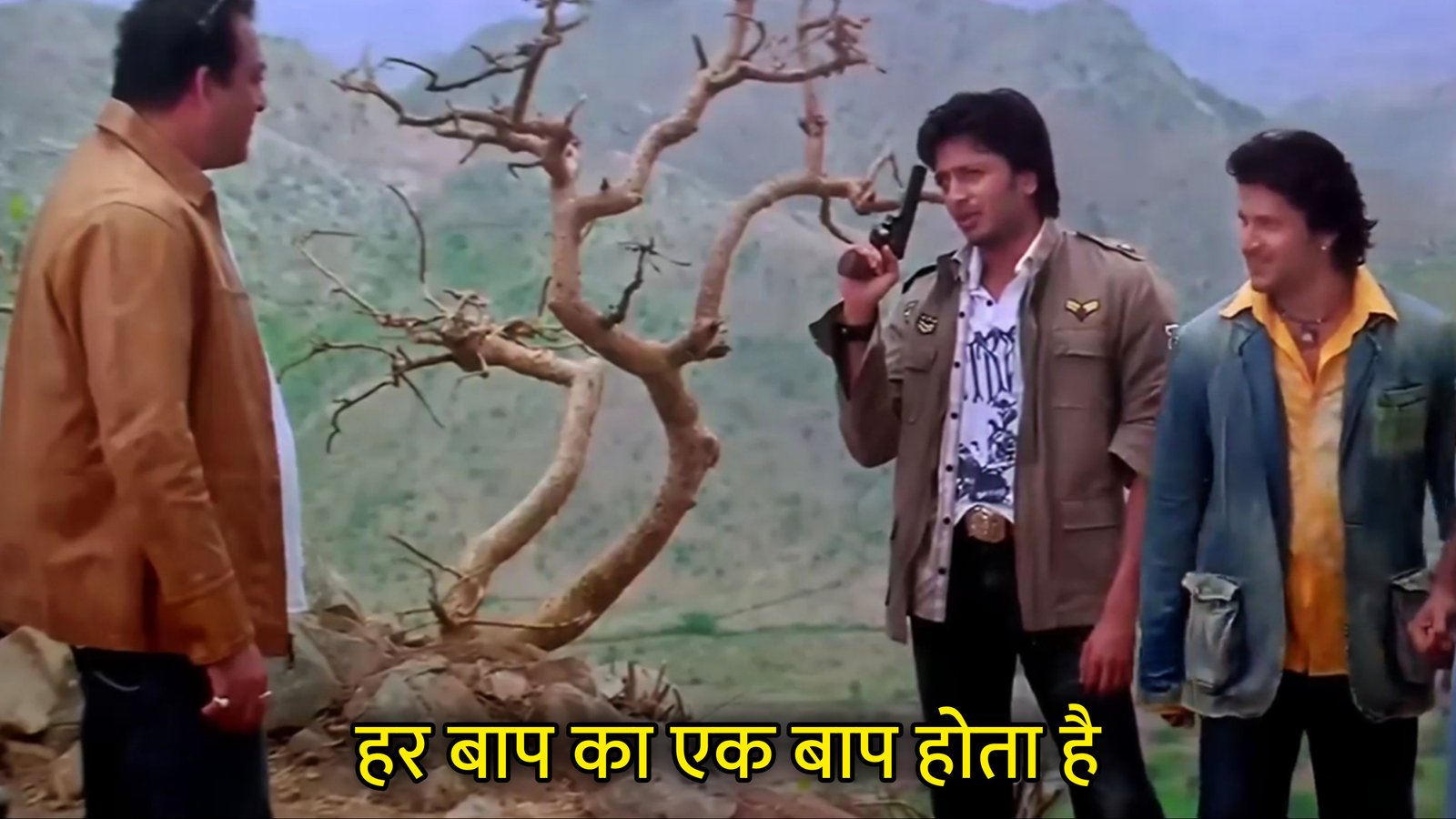 Har Baap Ka Ek Baap Hota Hai Dhamaal Hindi Template & Meme Generator