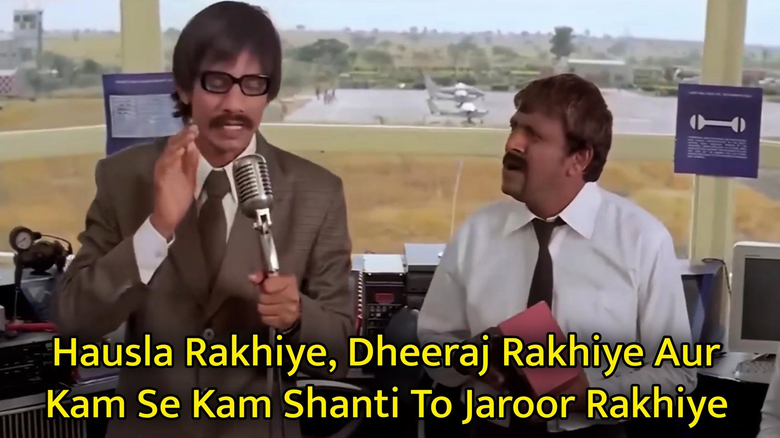 Hausla Rakhiye, Dheeraj Rakhiye Meme Template