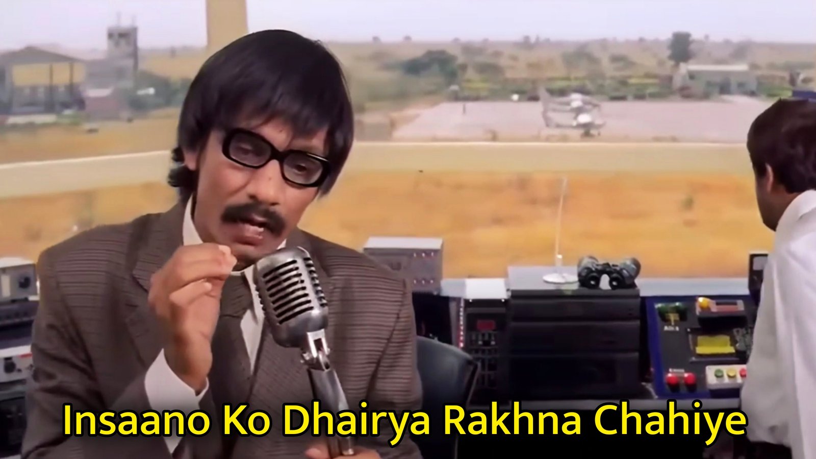 Insaano Ko Dhairya Rakhna Chahiye Meme Template