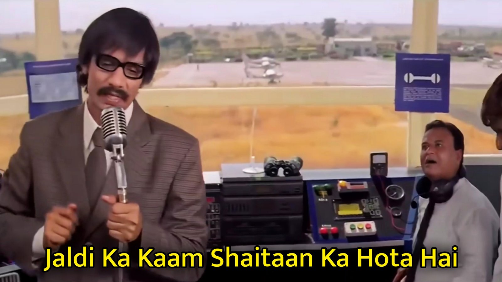 Jaldi Ka Kaam Shaitaan Ka Hota Hai Meme Template
