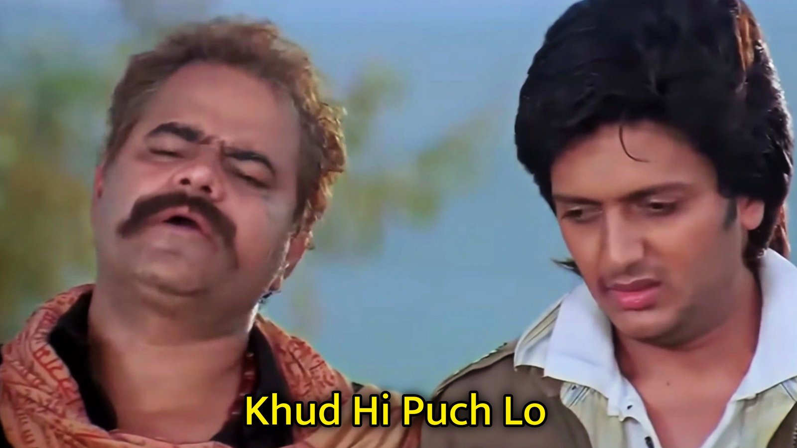 Khud Hi Puch Lo Meme Template