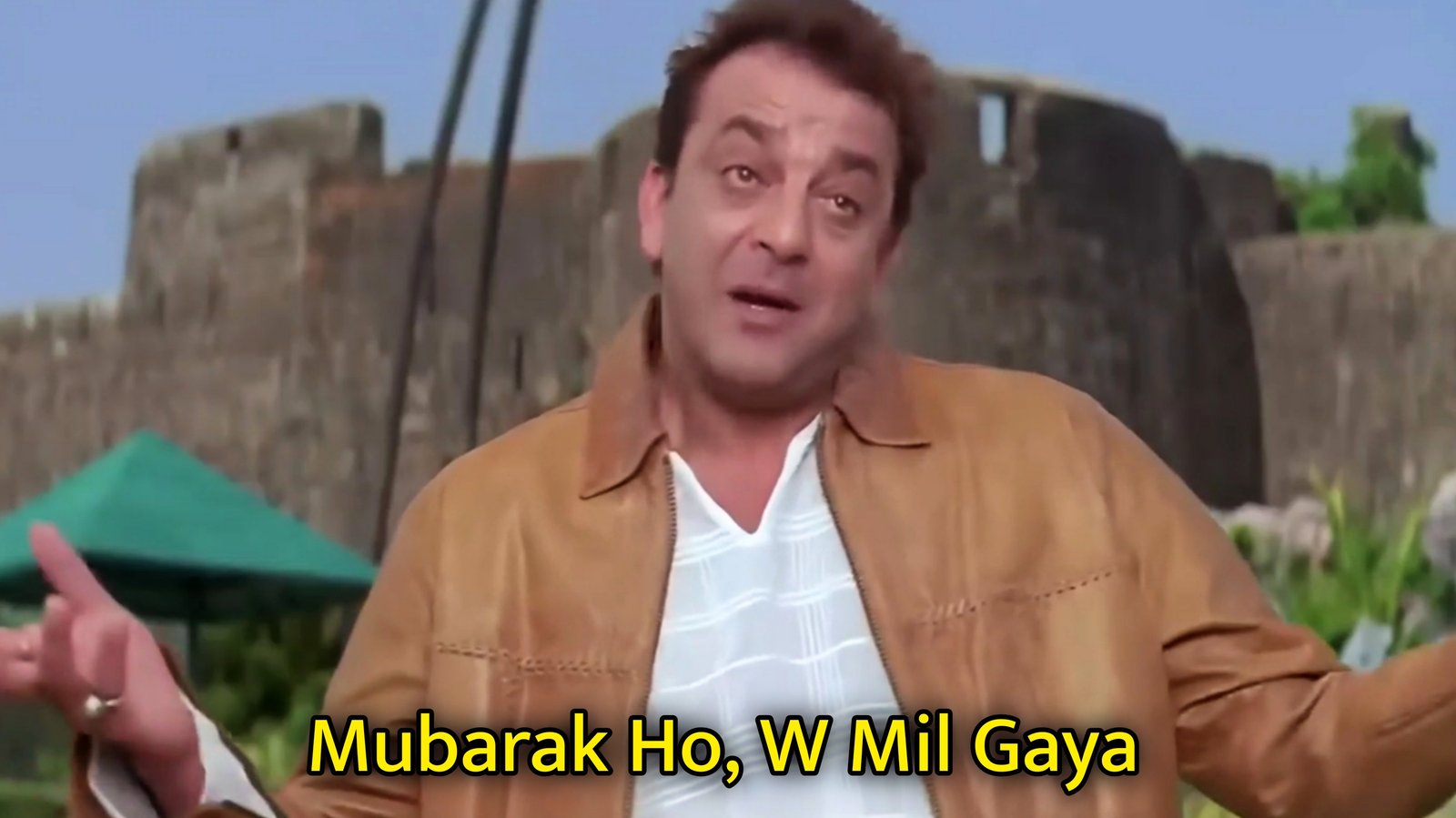 Mubarak Ho, W Mil Gaya Meme Template