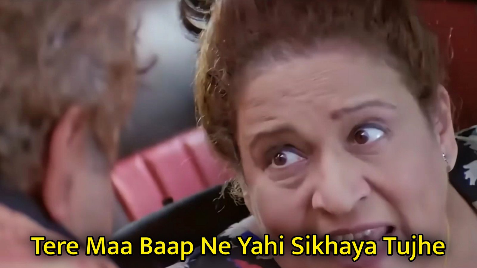 Tere Maa Baap Ne Yahi Sikhaya Tujhe Meme Template