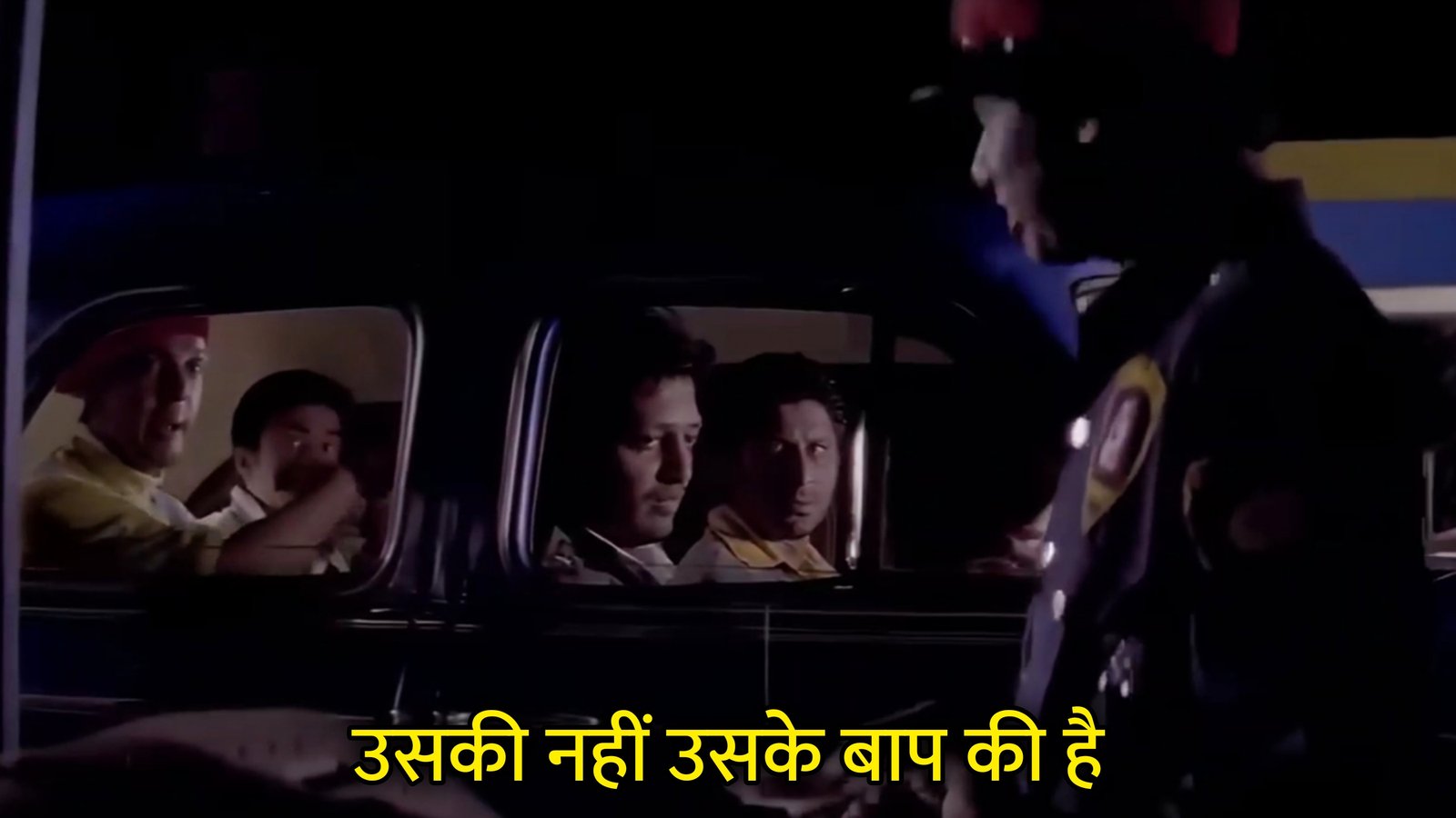 Uski Nahi Uske Baap Ki Hai Hindi Template & Meme Generator