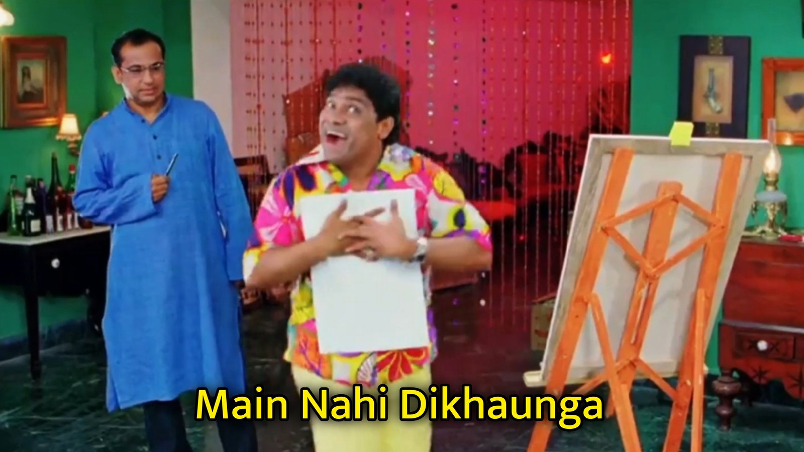 Main Nahi Dikhaunga Meme Template