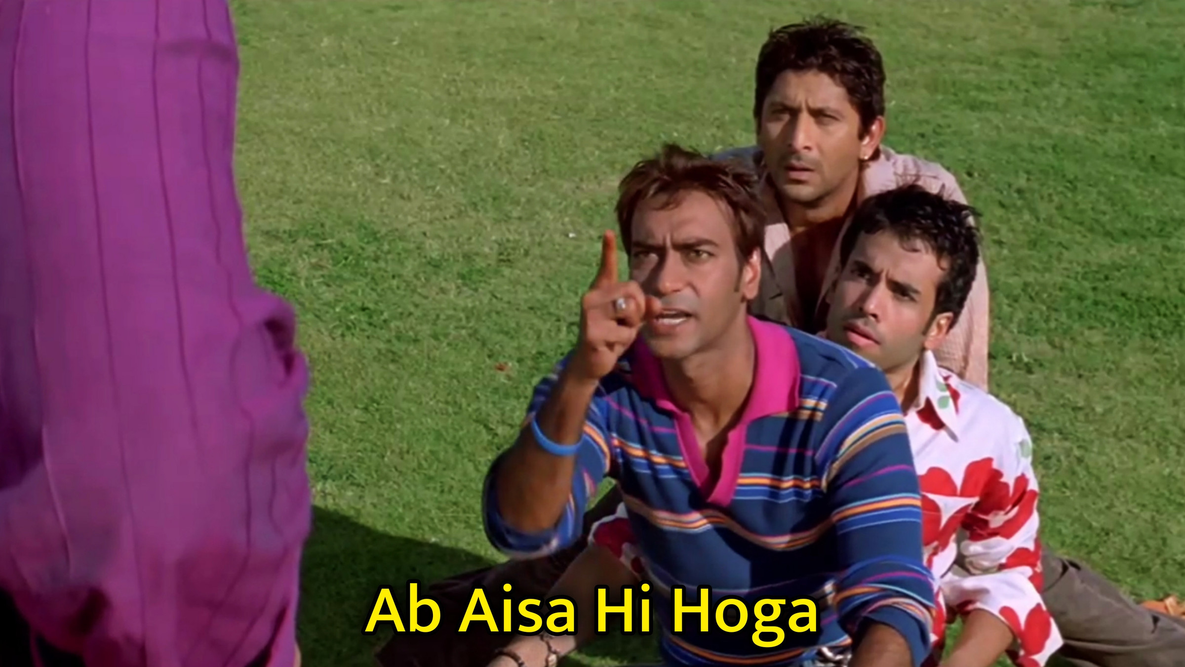 Ab Aisa Hi Hoga Meme Template