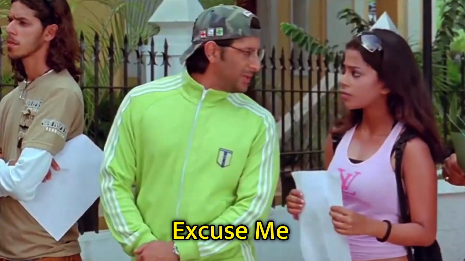 Excuse Me Arshad Warsi Golmaal Meme Template