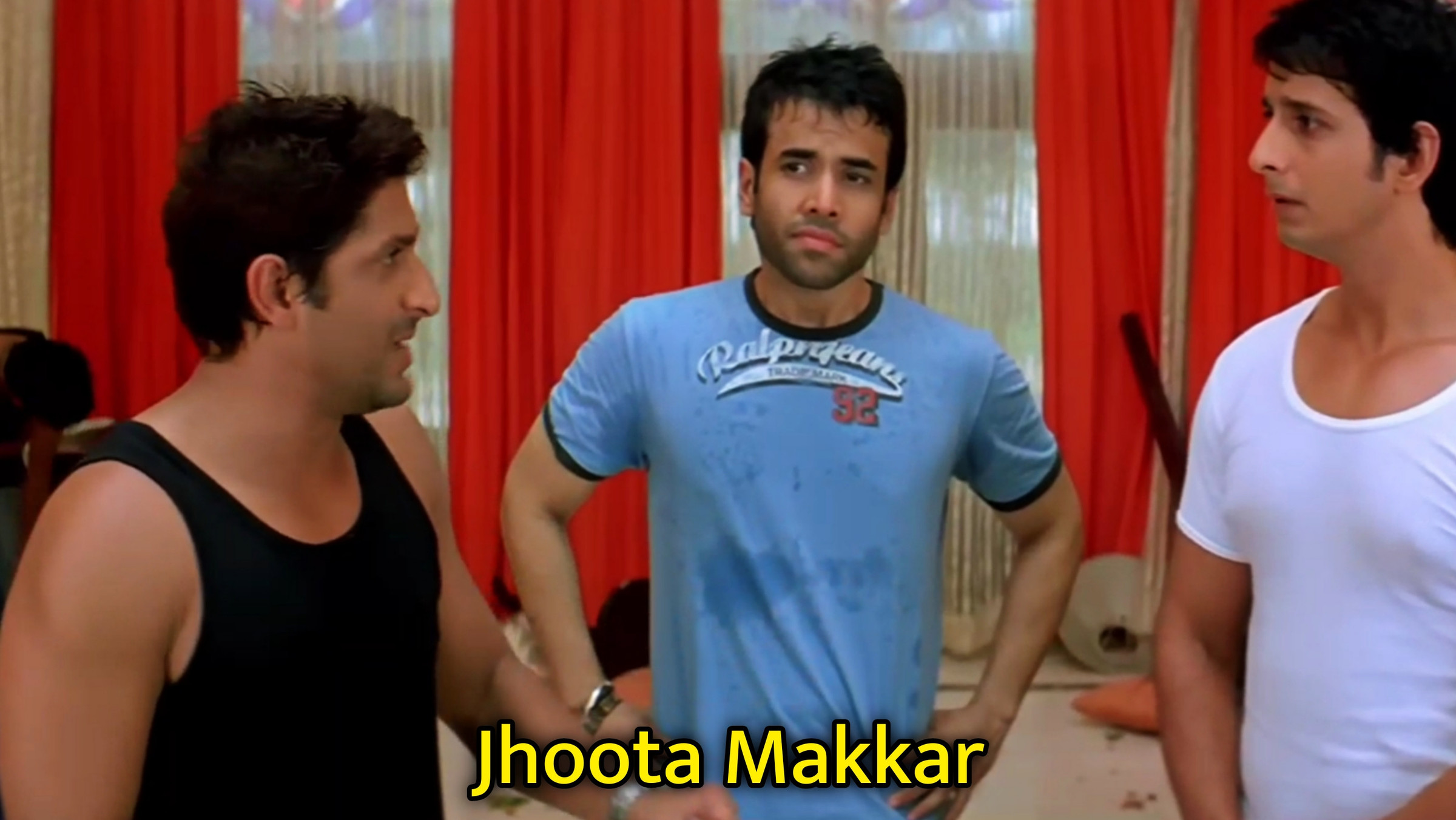Jhoota Makkar Meme Template