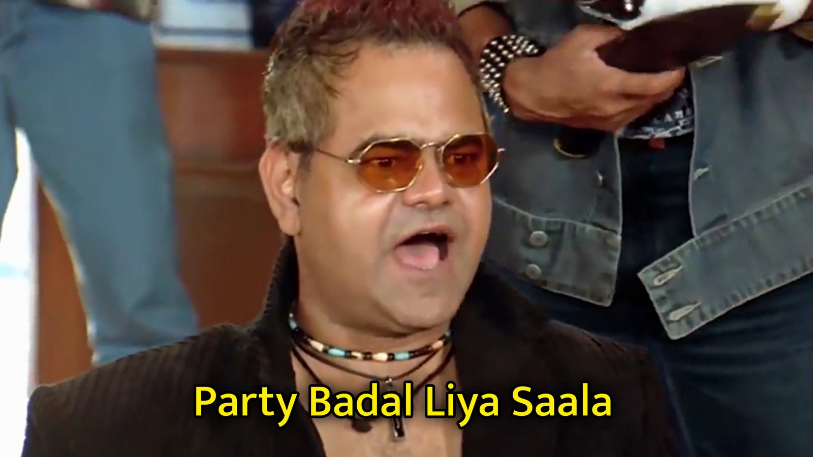 Party Badal Liya Saala Sanjay Mishra Golmaal Meme Template