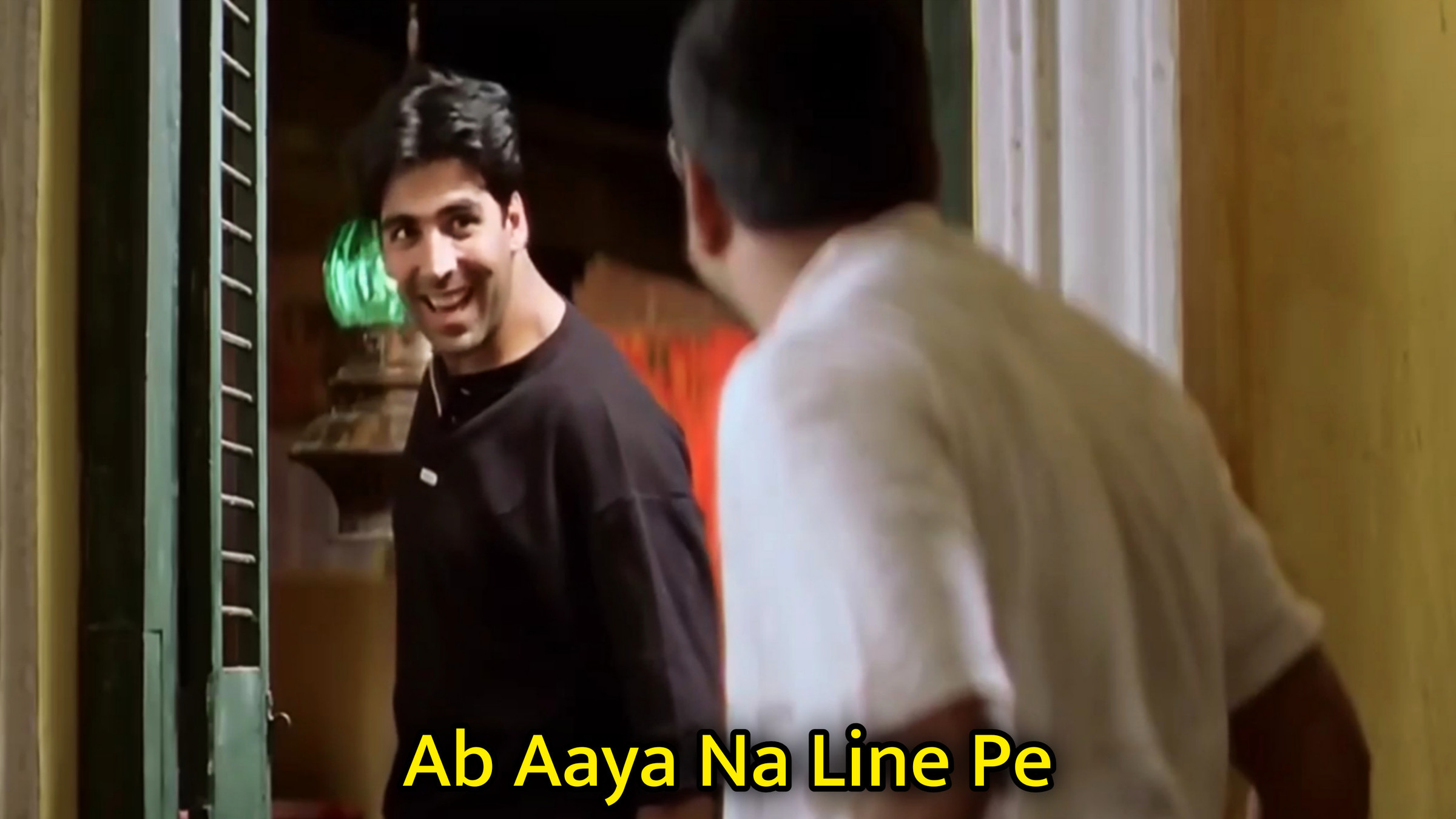 Ab Aaya Na Line Pe Meme Template