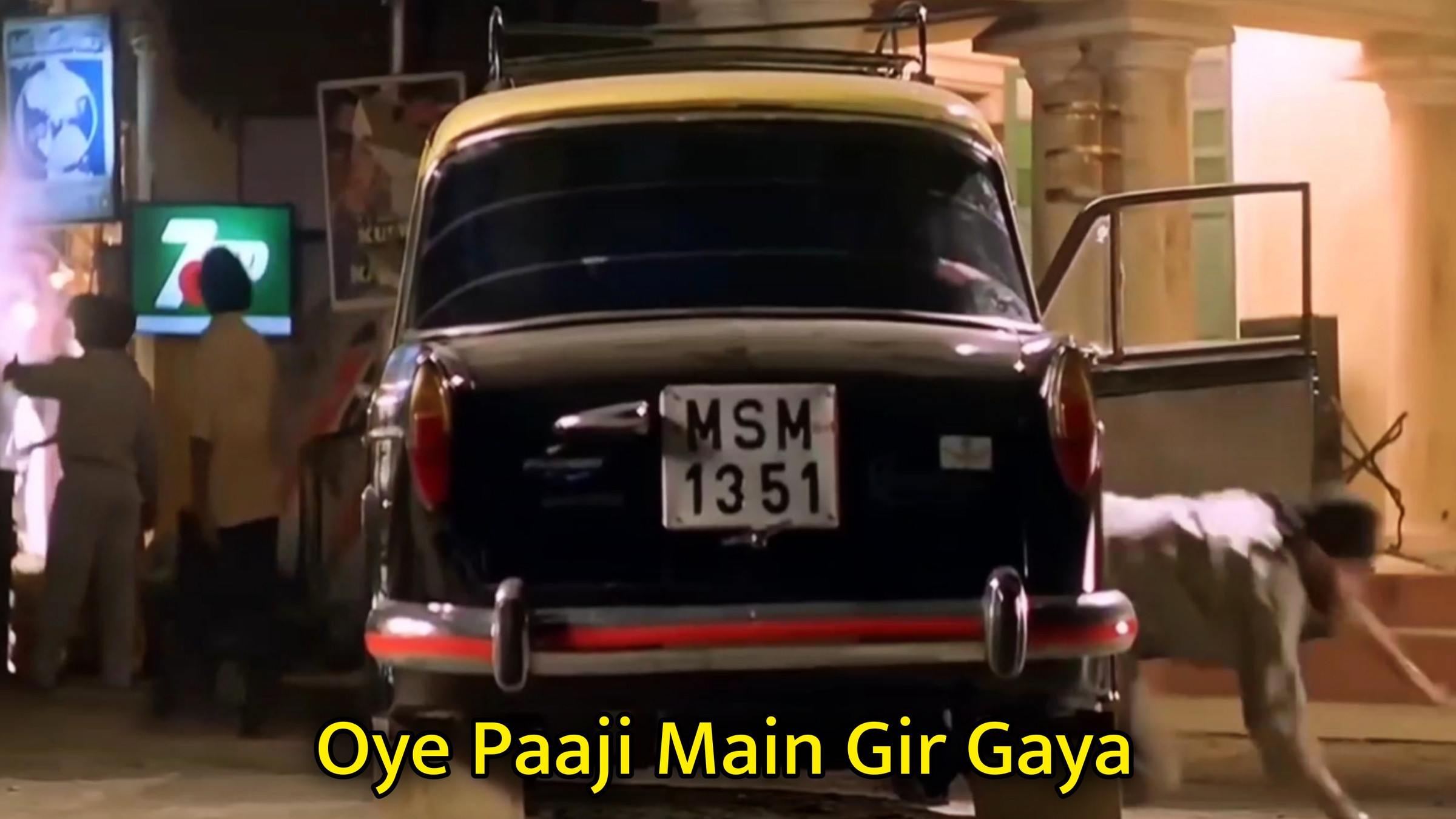 Oye Paaji Main Gir Gaya Meme Template