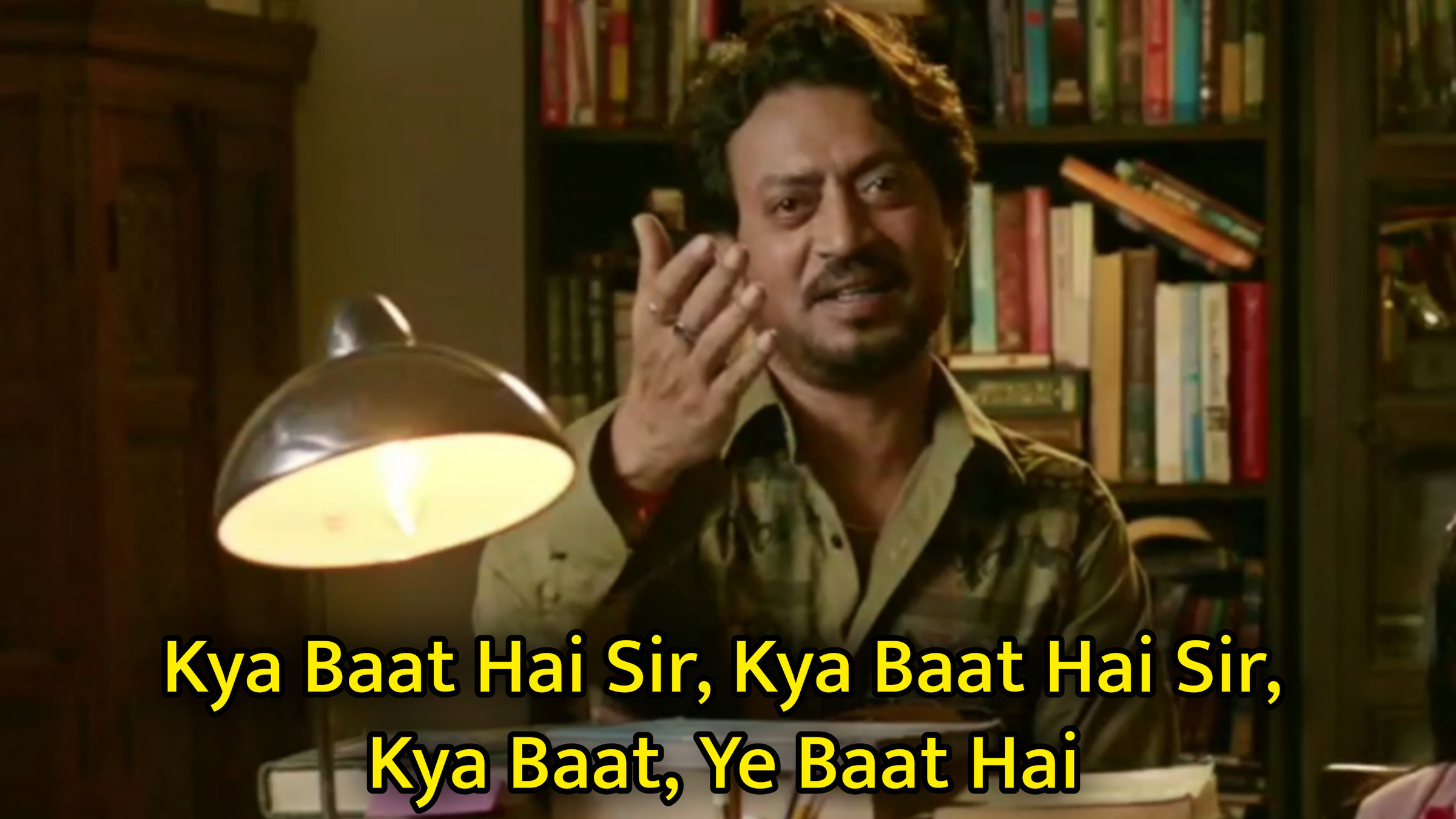 Kya Baat Hai Sir, Kya Baat Hai Sir Meme Template