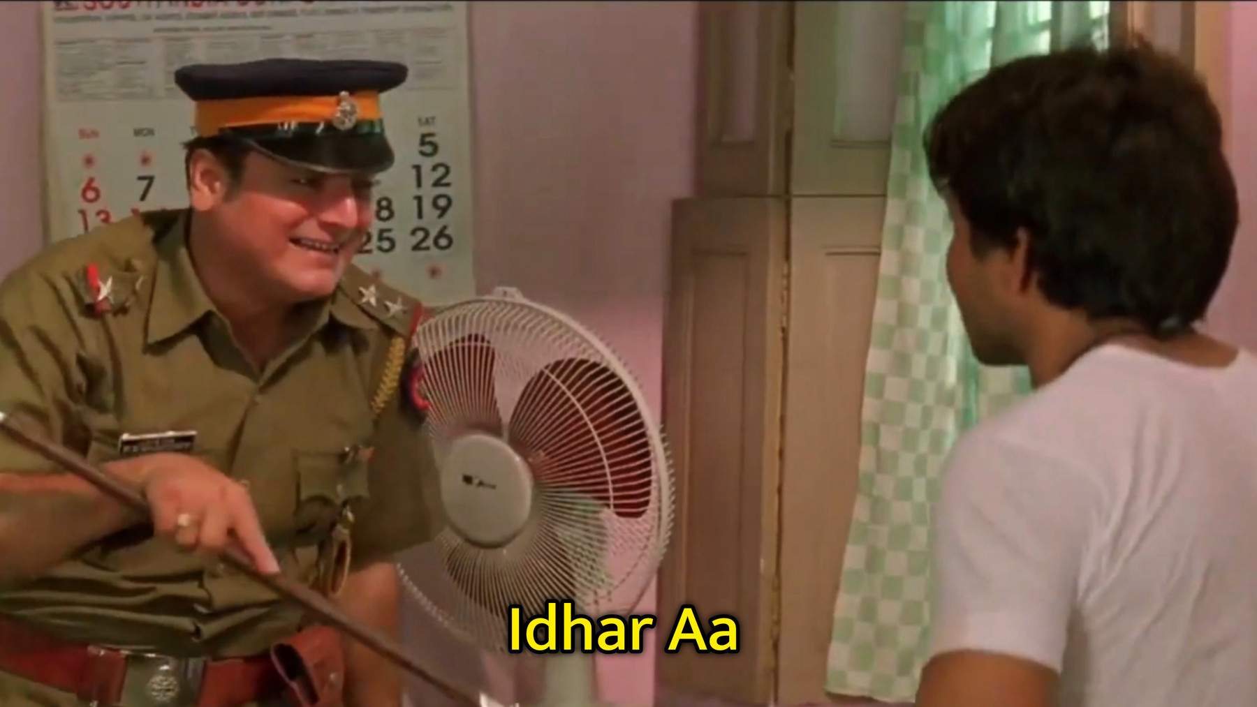 Idhar Aa Meme Template