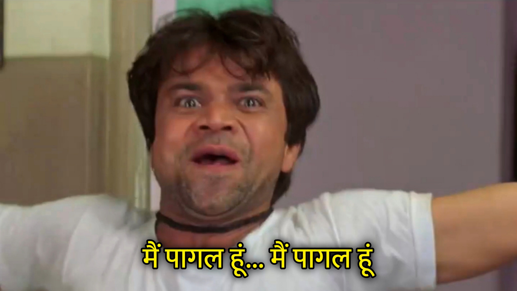 Main Pagal Hu Main Pagal Hu Hindi Meme Template Image